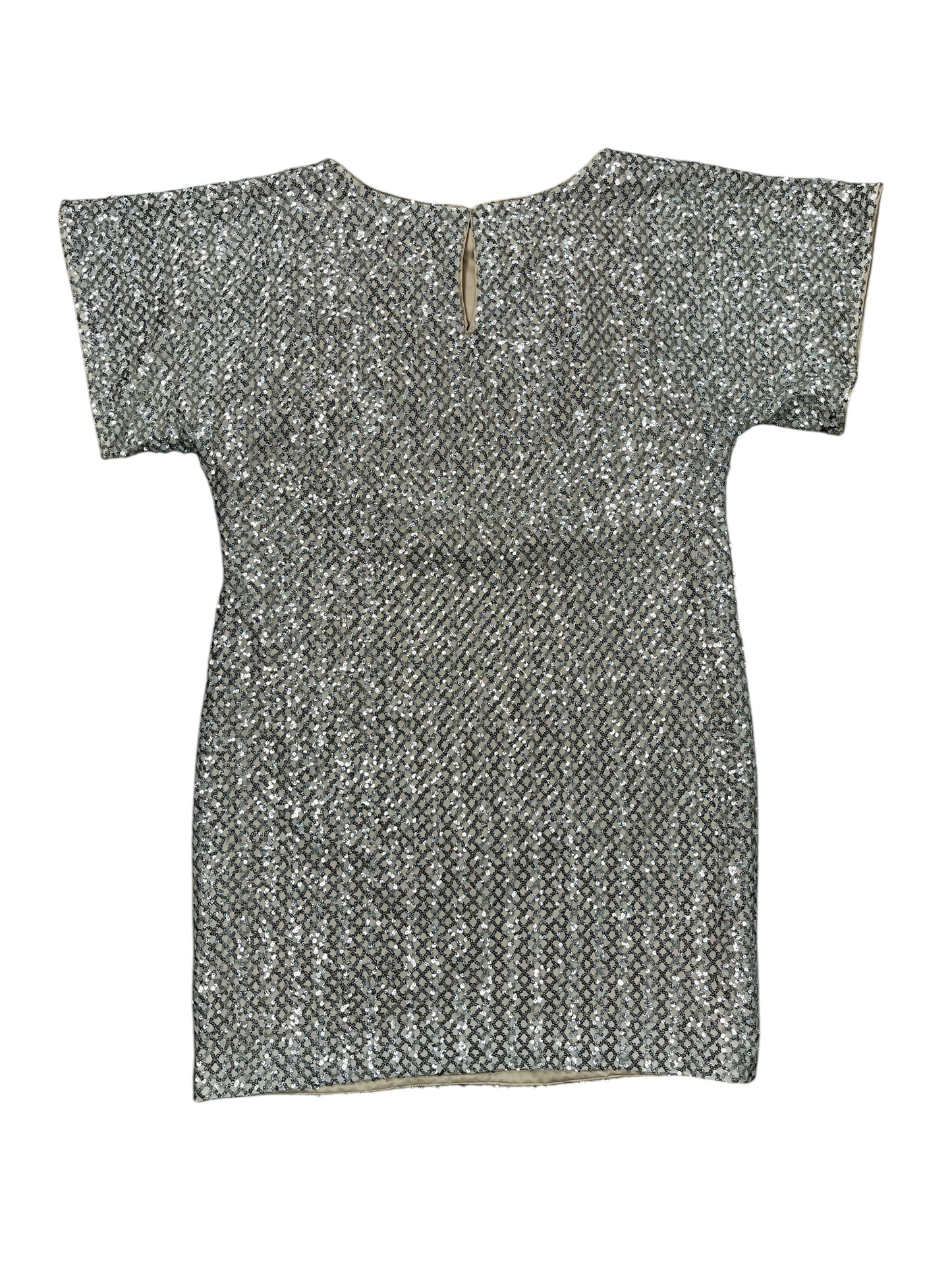 Dress Party Short By Vince Camuto In Silver, Size:M