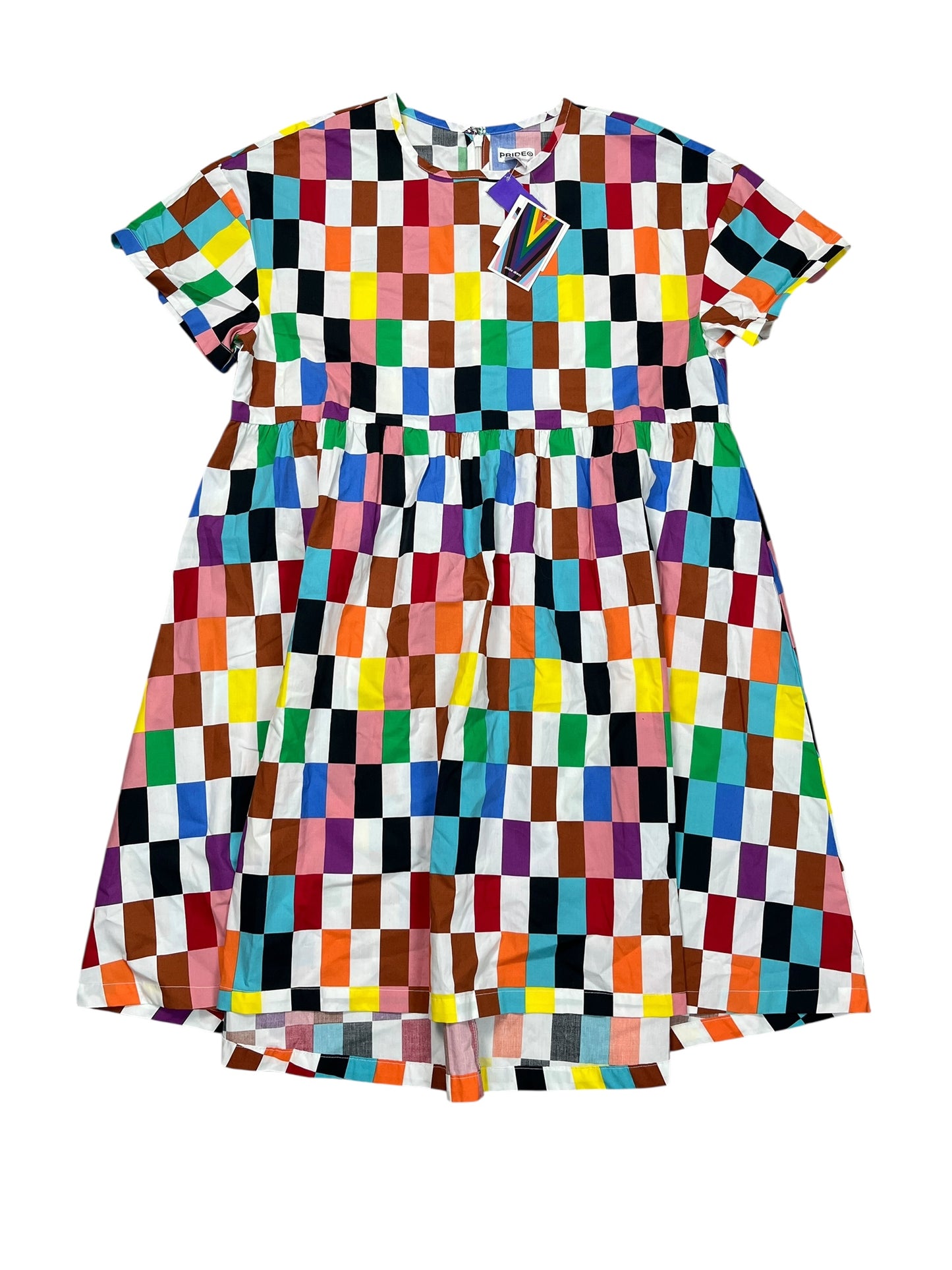 Dress Casual Short By Target In Rainbow Print, Size:S