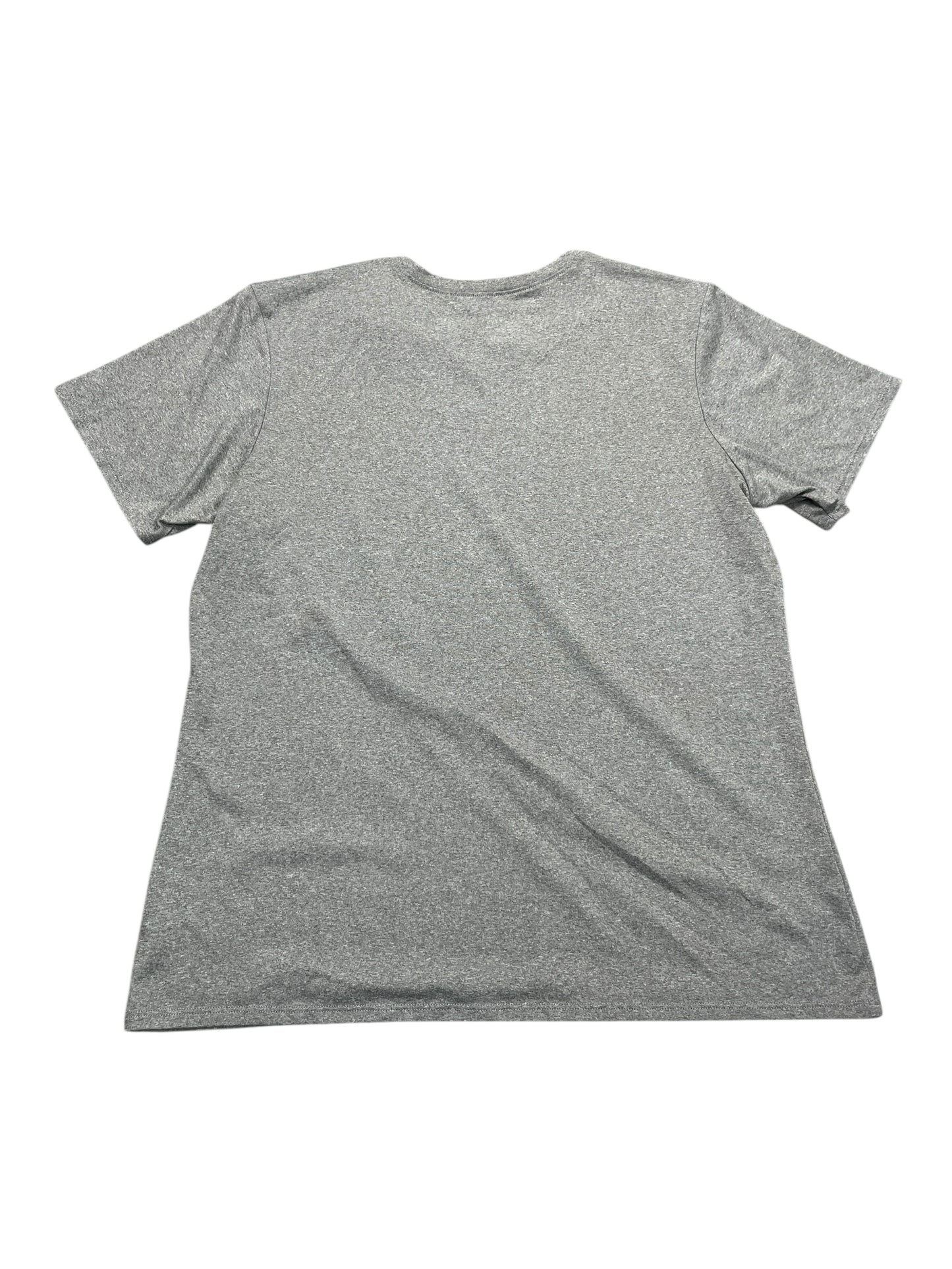 Athletic Top Ss By Under Armour In Grey, Size:L