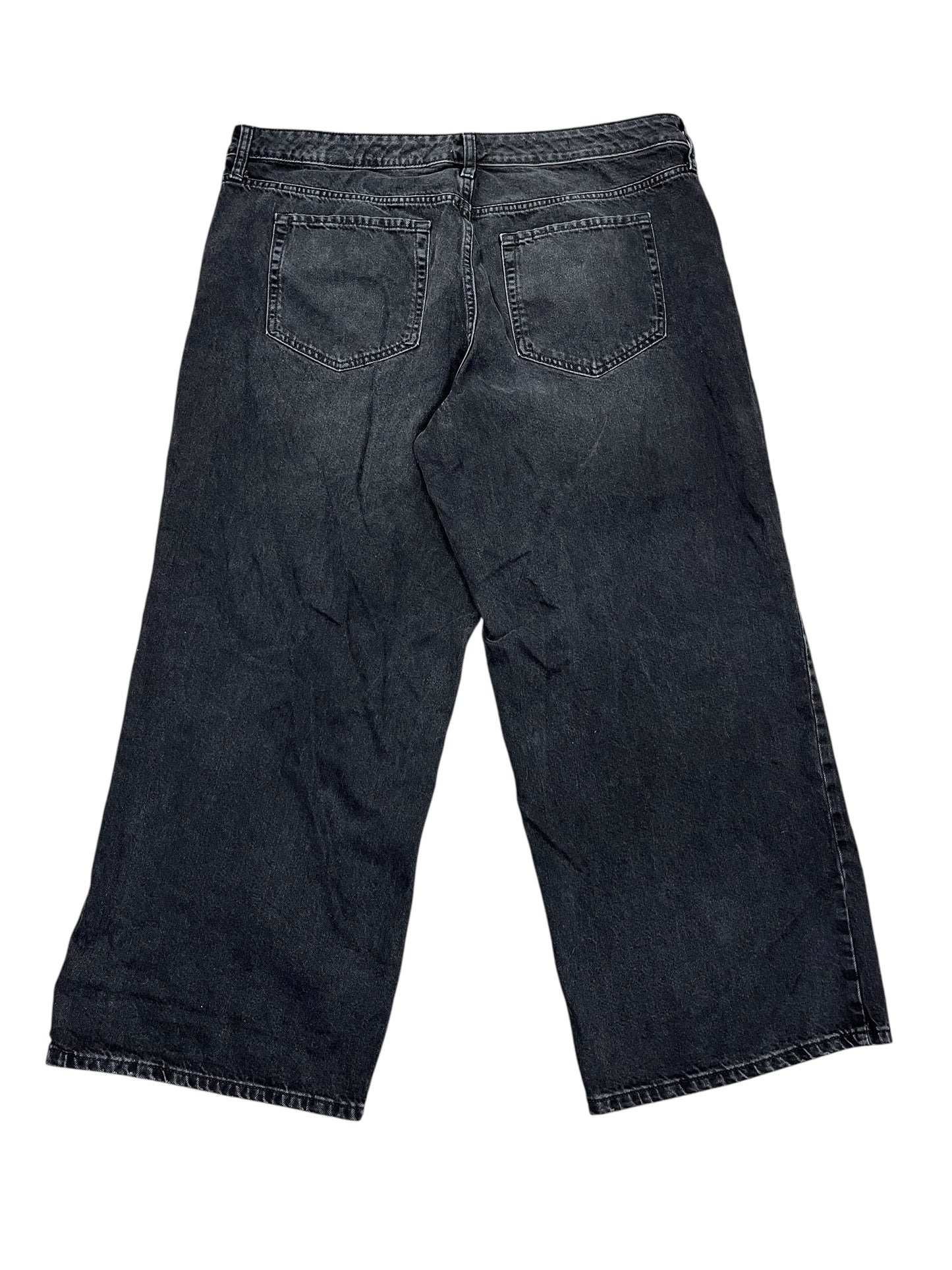 Jeans Boyfriend By Wild Fable In Black Denim, Size:16