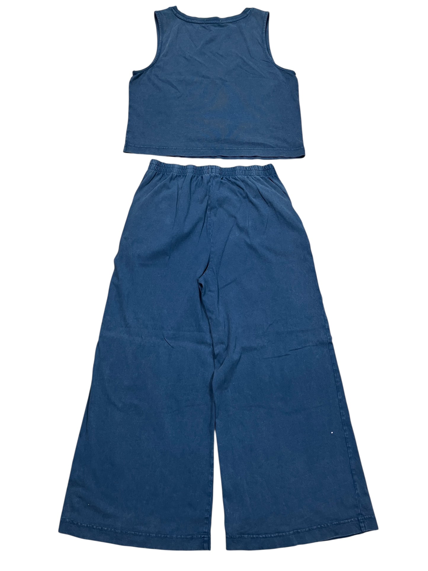 Pants Set 2Pc By Z Supply In Blue, Size:M