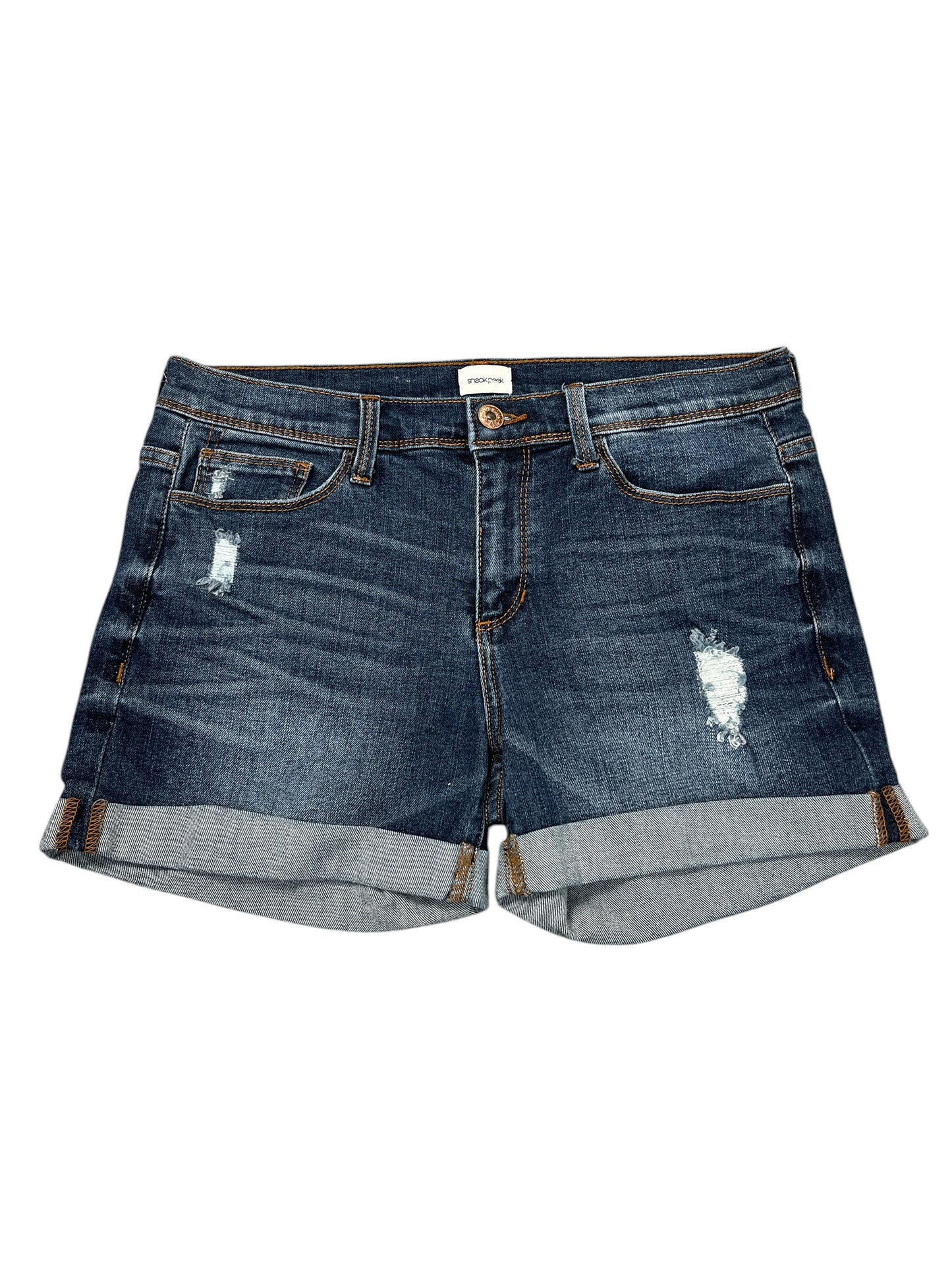 Shorts By Sneak Peek In Blue Denim, Size:M