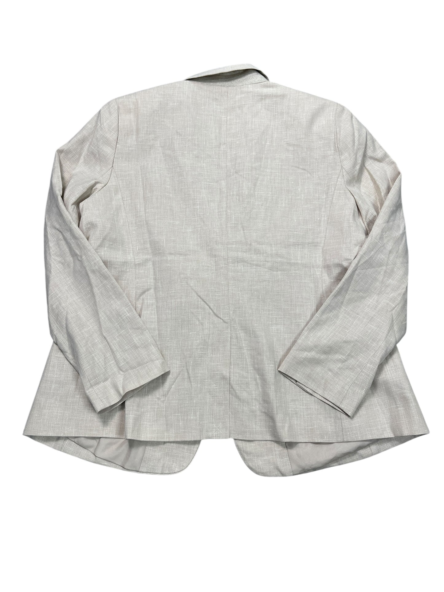 Blazer By Ann Taylor In Beige, Size:Xlp