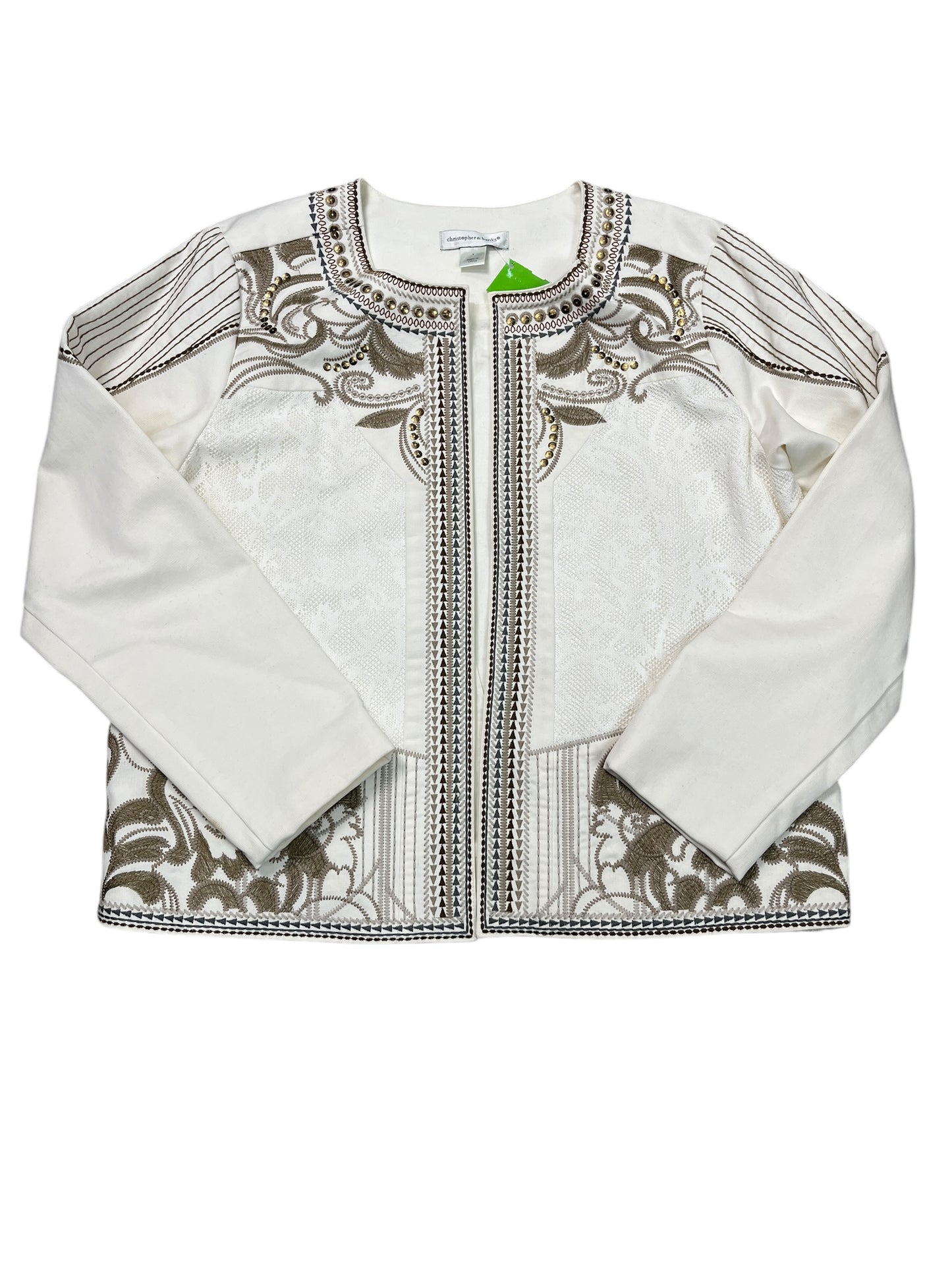Jacket Other By Christopher And Banks In White, Size:L