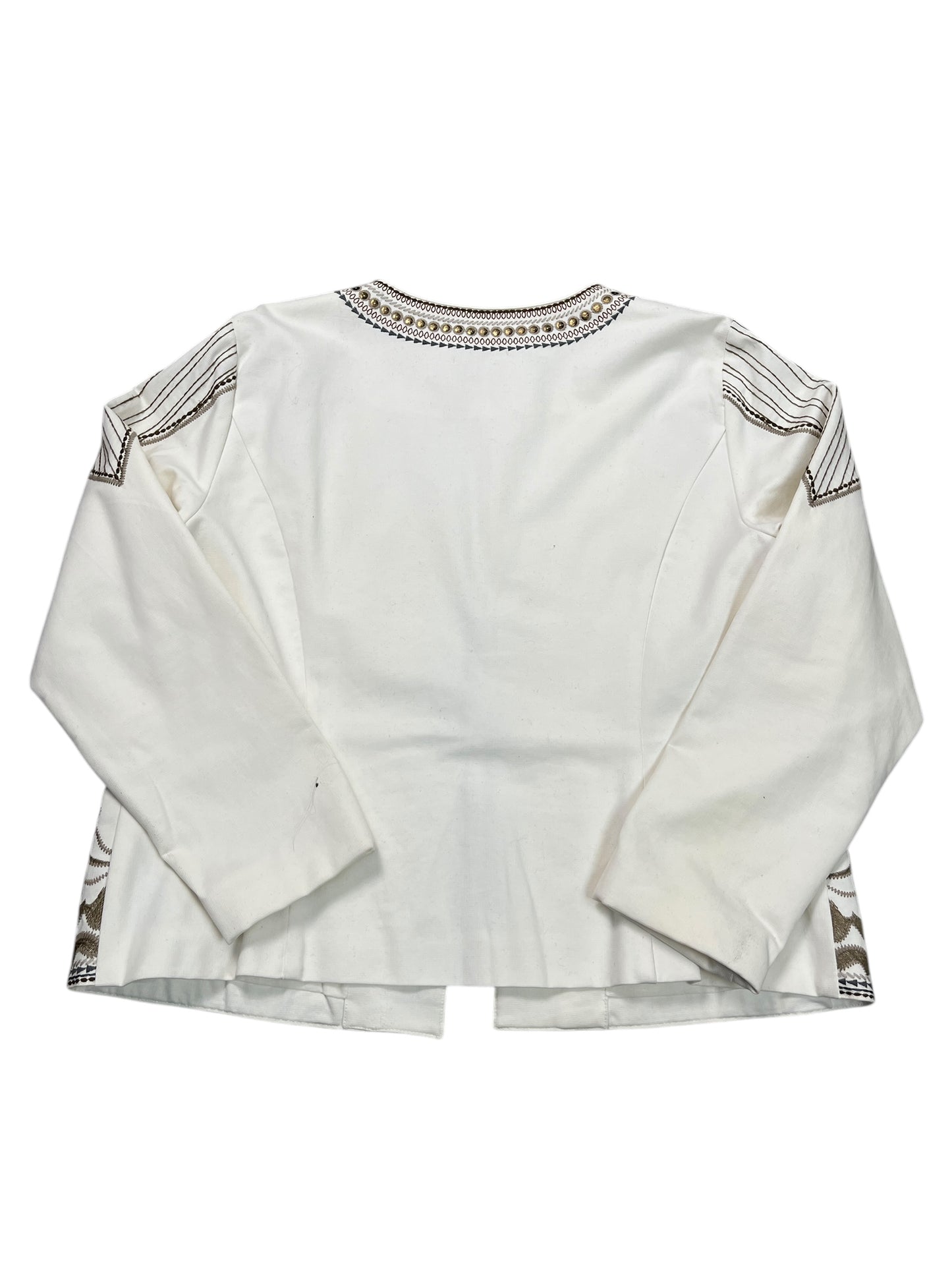 Jacket Other By Christopher And Banks In White, Size:L