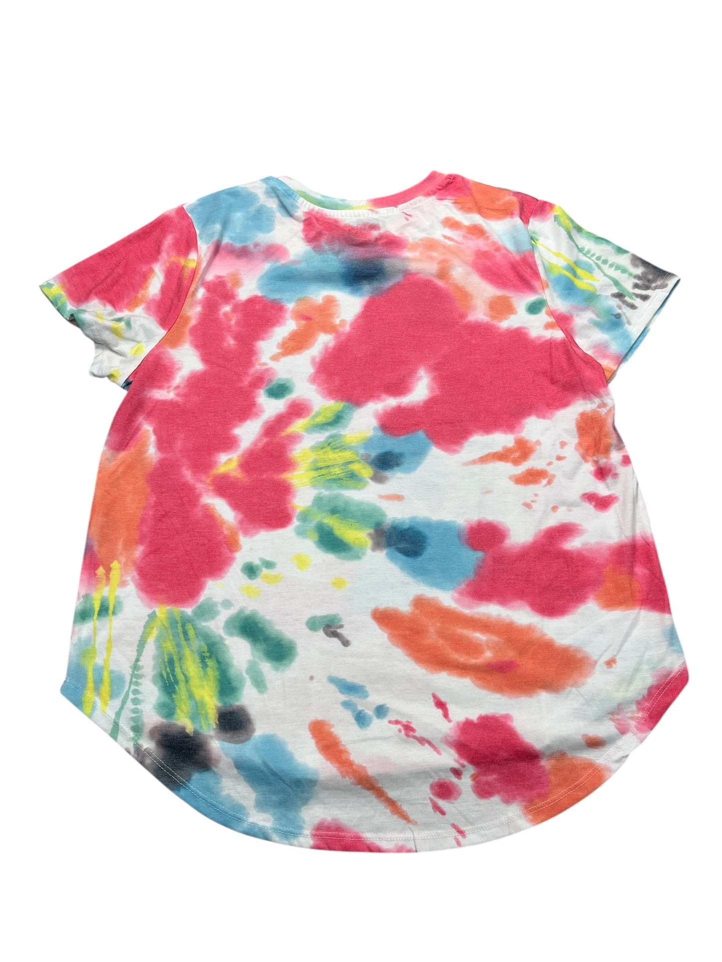 Top Ss By MTV In Tie Dye Print, Size:Xxl
