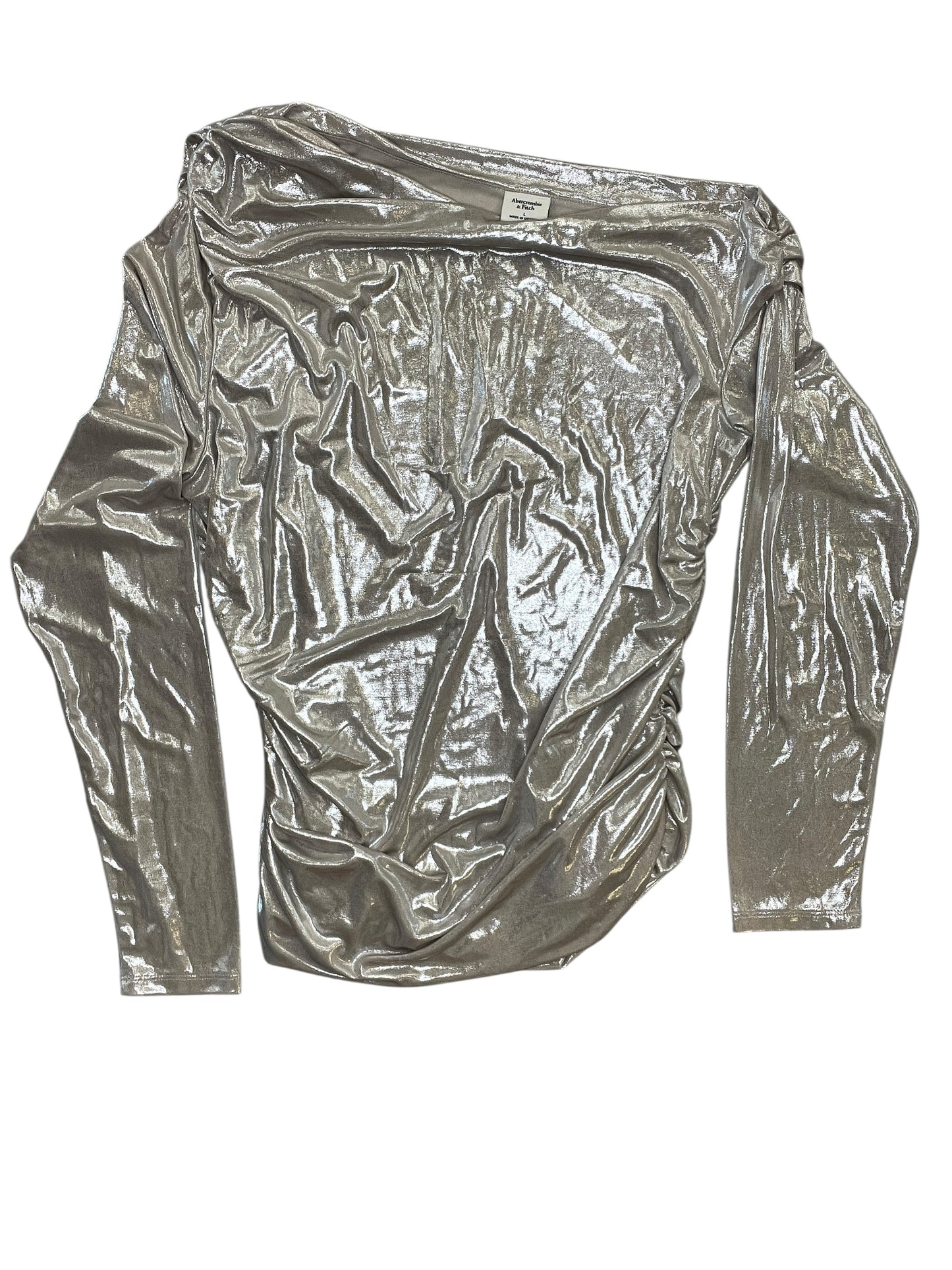 Top Ls By Abercrombie And Fitch In Gold, Size:L