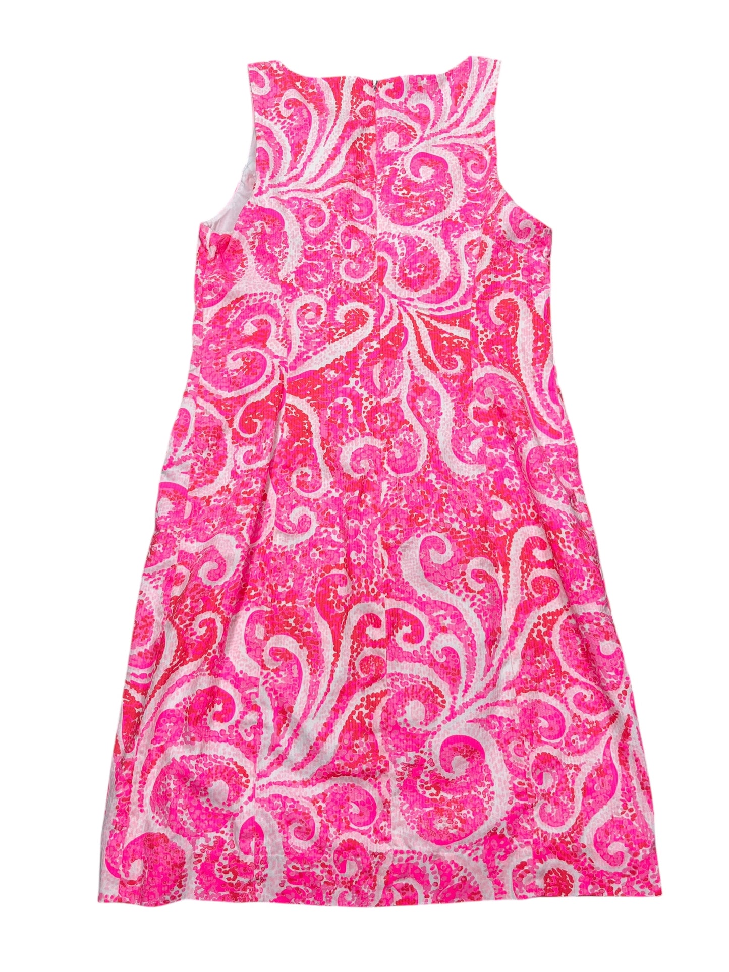 Dress Designer By Lilly Pulitzer In Pink & White, Size:Xs