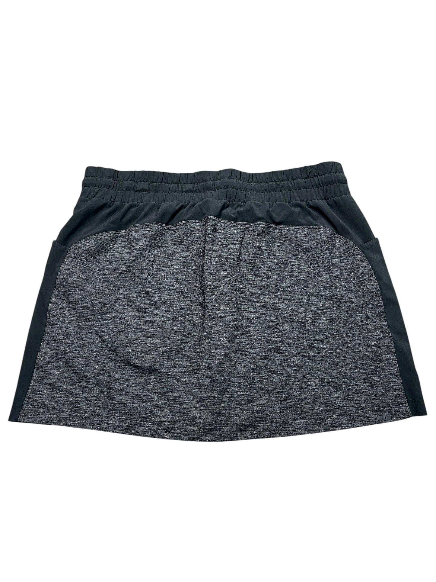 Athletic Skort By Athleta In Grey, Size:L