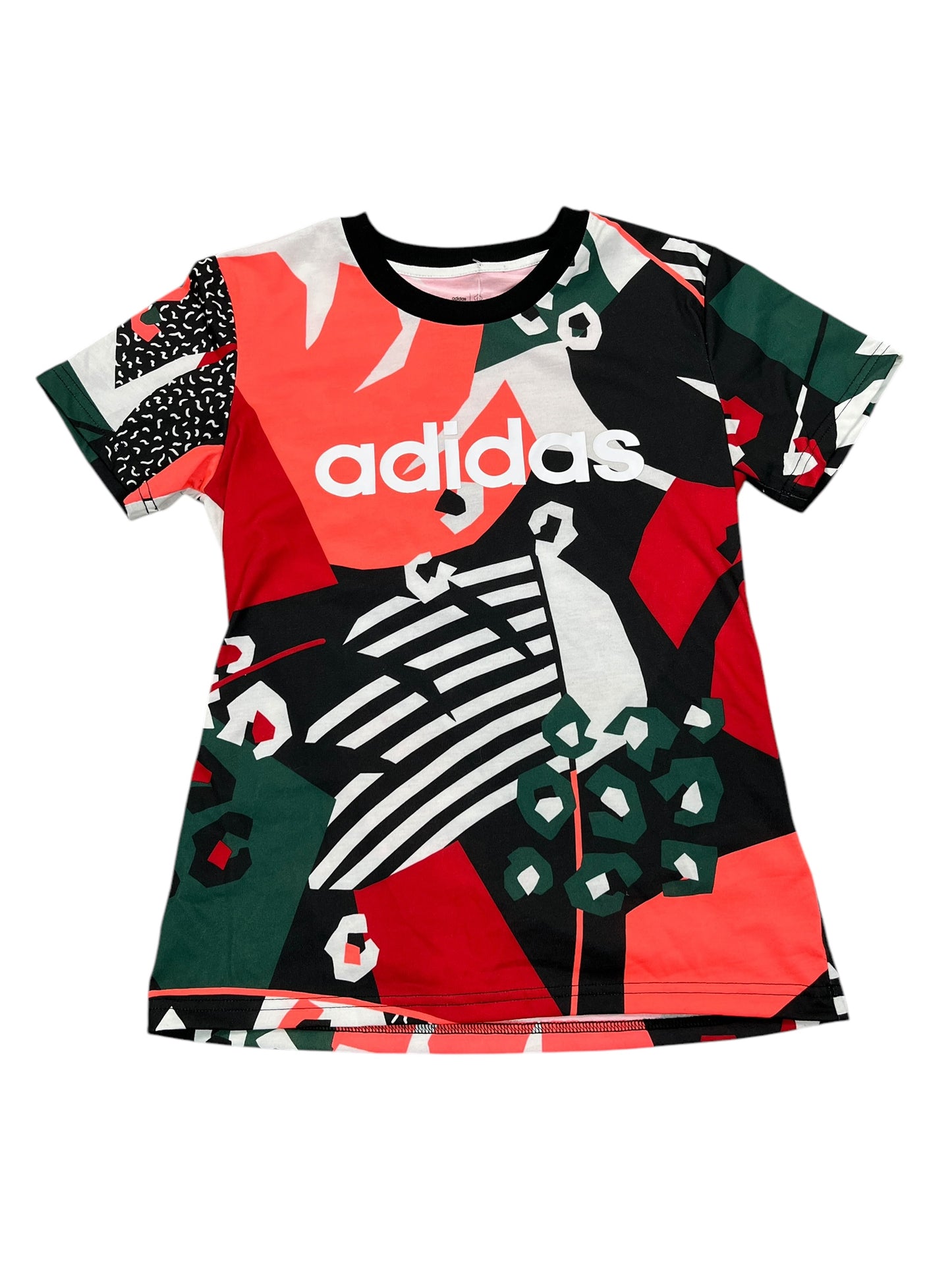 Athletic Top Ss By Adidas In Multi, Size:Xs