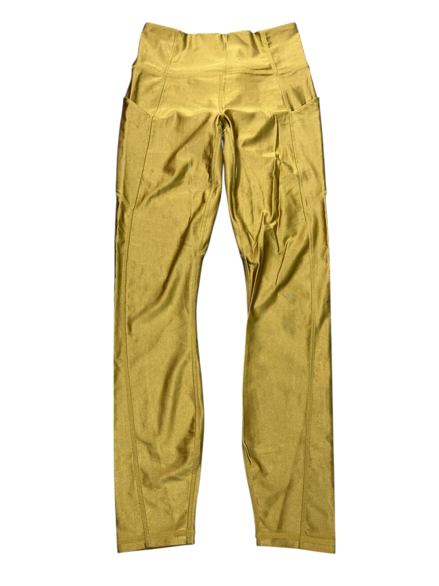 Athletic Leggings By Fabletics In Yellow, Size:S