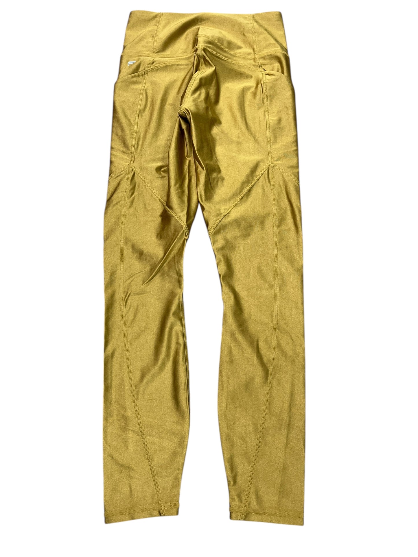 Athletic Leggings By Fabletics In Yellow, Size:S