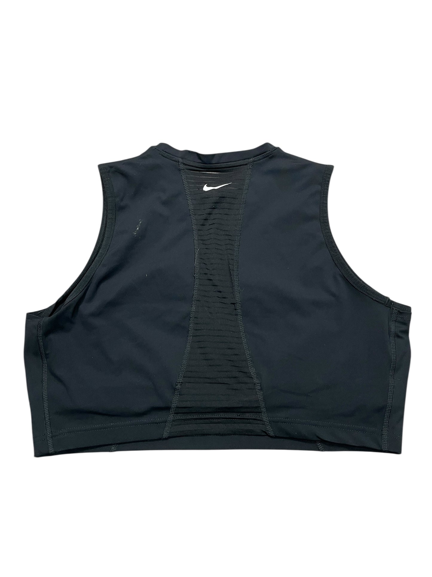 Athletic Tank Top By Nike Apparel In Black, Size:Xl