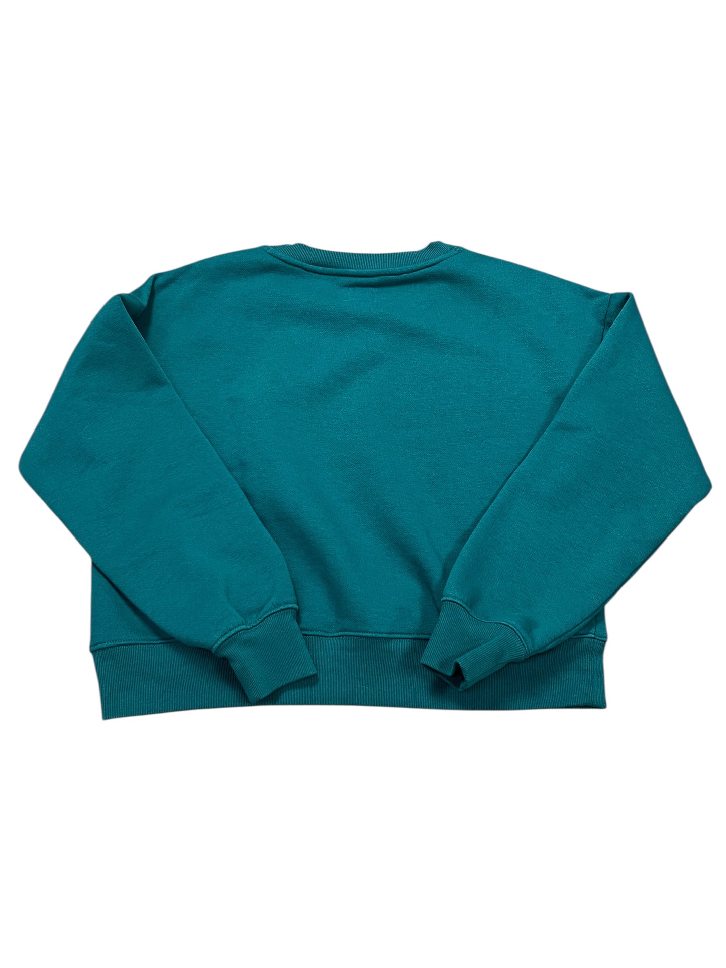 Sweatshirt Crewneck By Maeve In Teal, Size:Xs