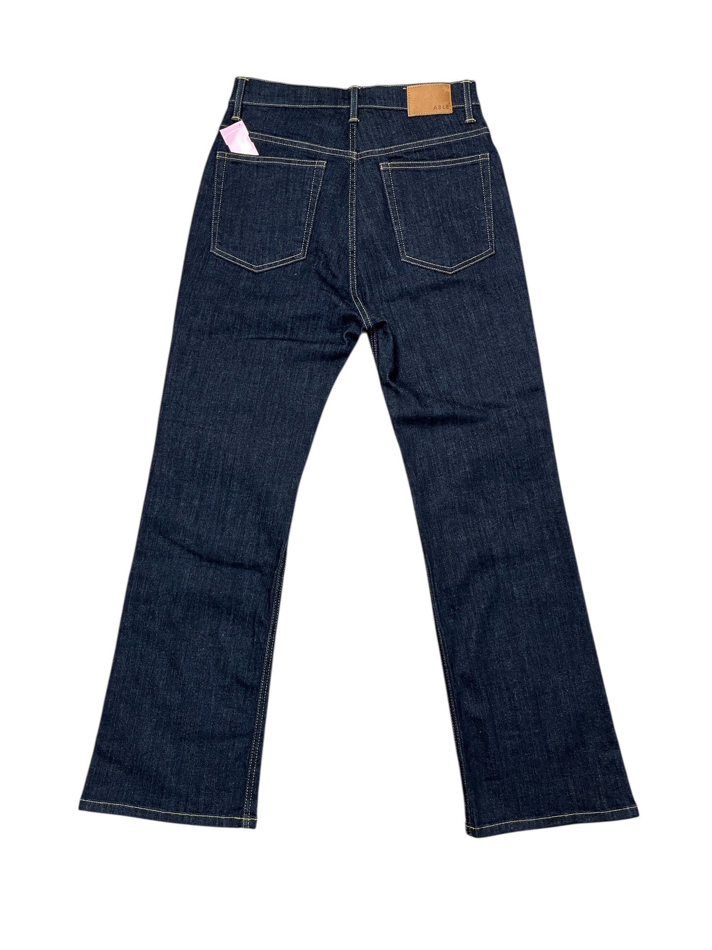 Jeans Boot Cut By Able In Blue Denim, Size:8