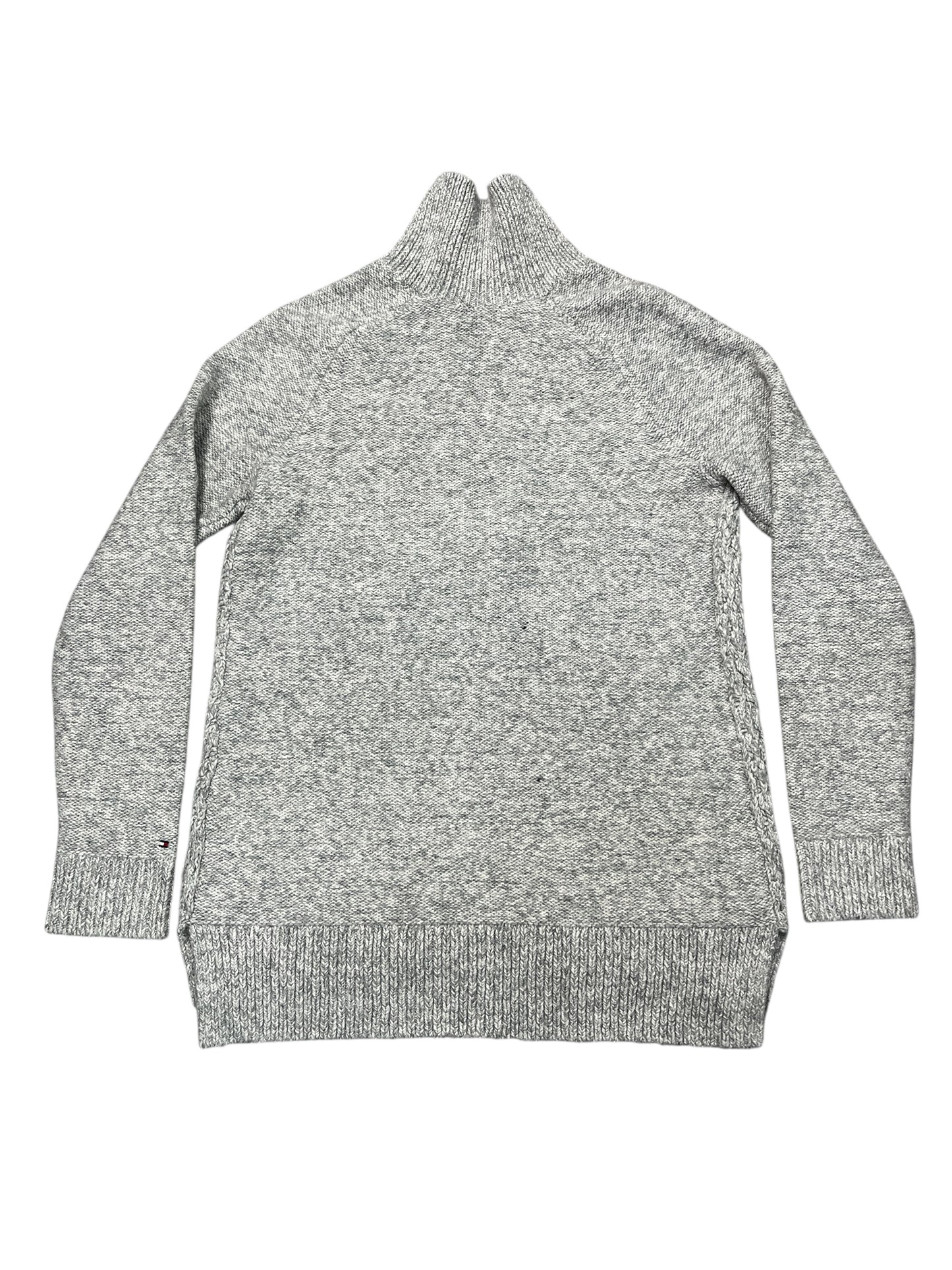 Sweater By Tommy Hilfiger In Grey, Size:M