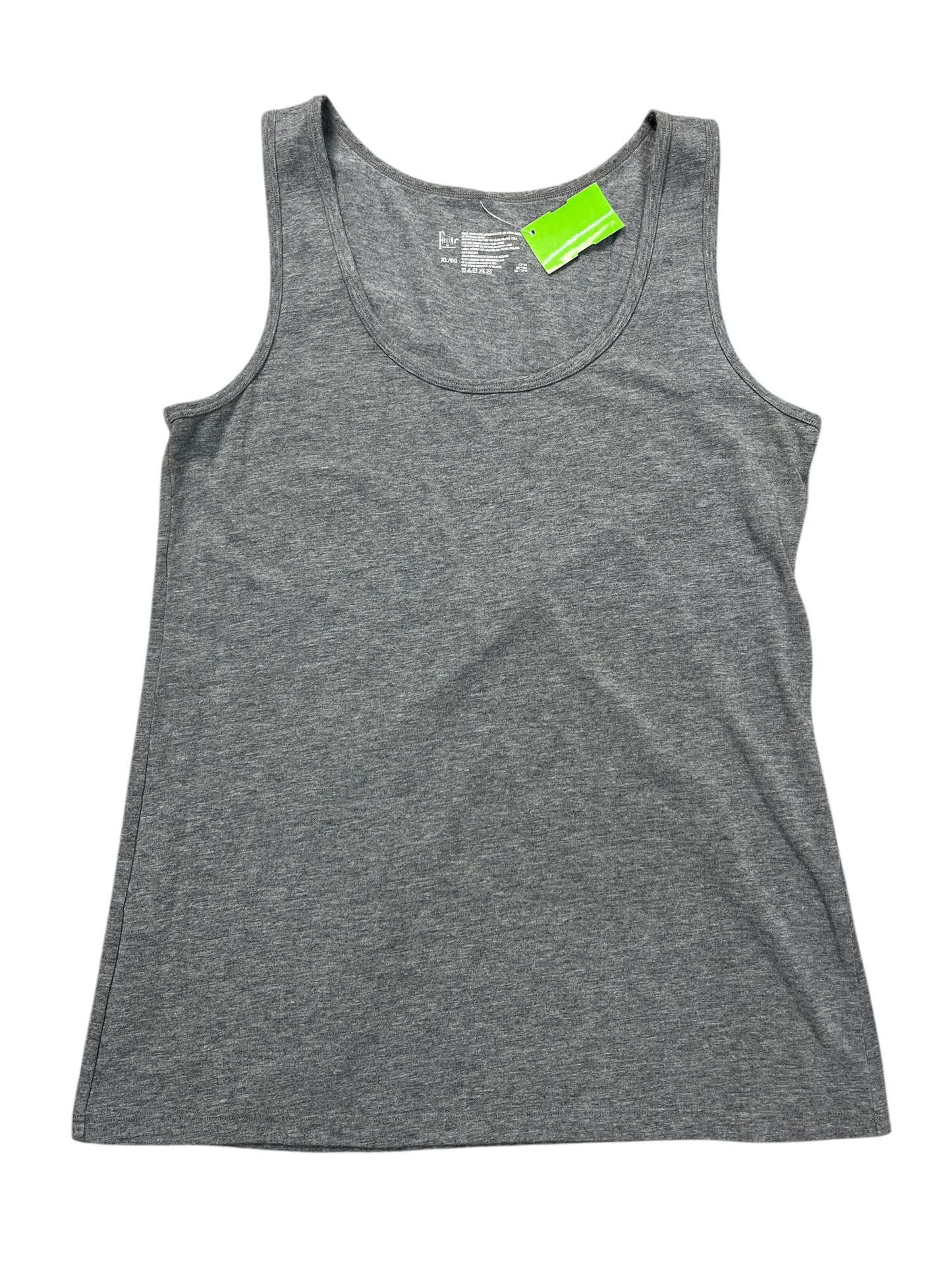 Tank Top By FELINA In Grey, Size:Xl