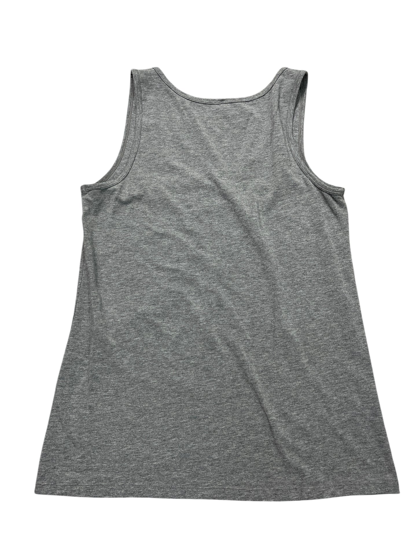 Tank Top By FELINA In Grey, Size:Xl