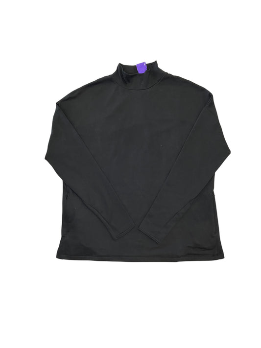 Athletic Top Ls Collar By Sweaty Betty In Black, Size:S