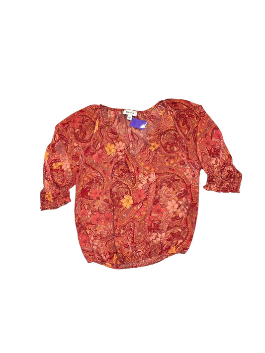 Blouse Ss By Evereve In Pink, Size:S