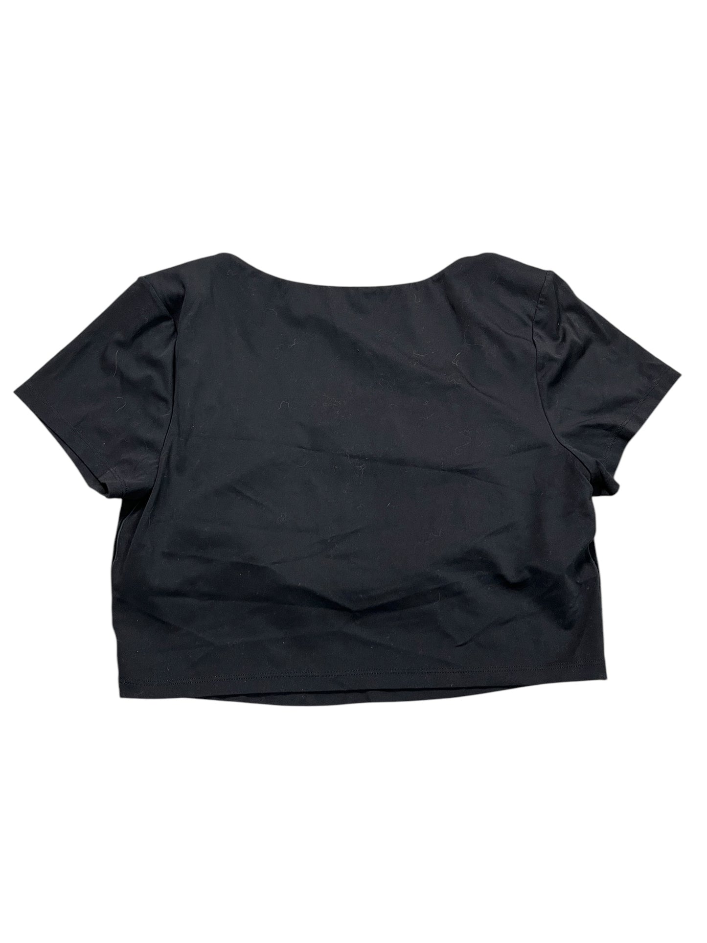 Top Ss Basic By Aerie In Black, Size:Xl