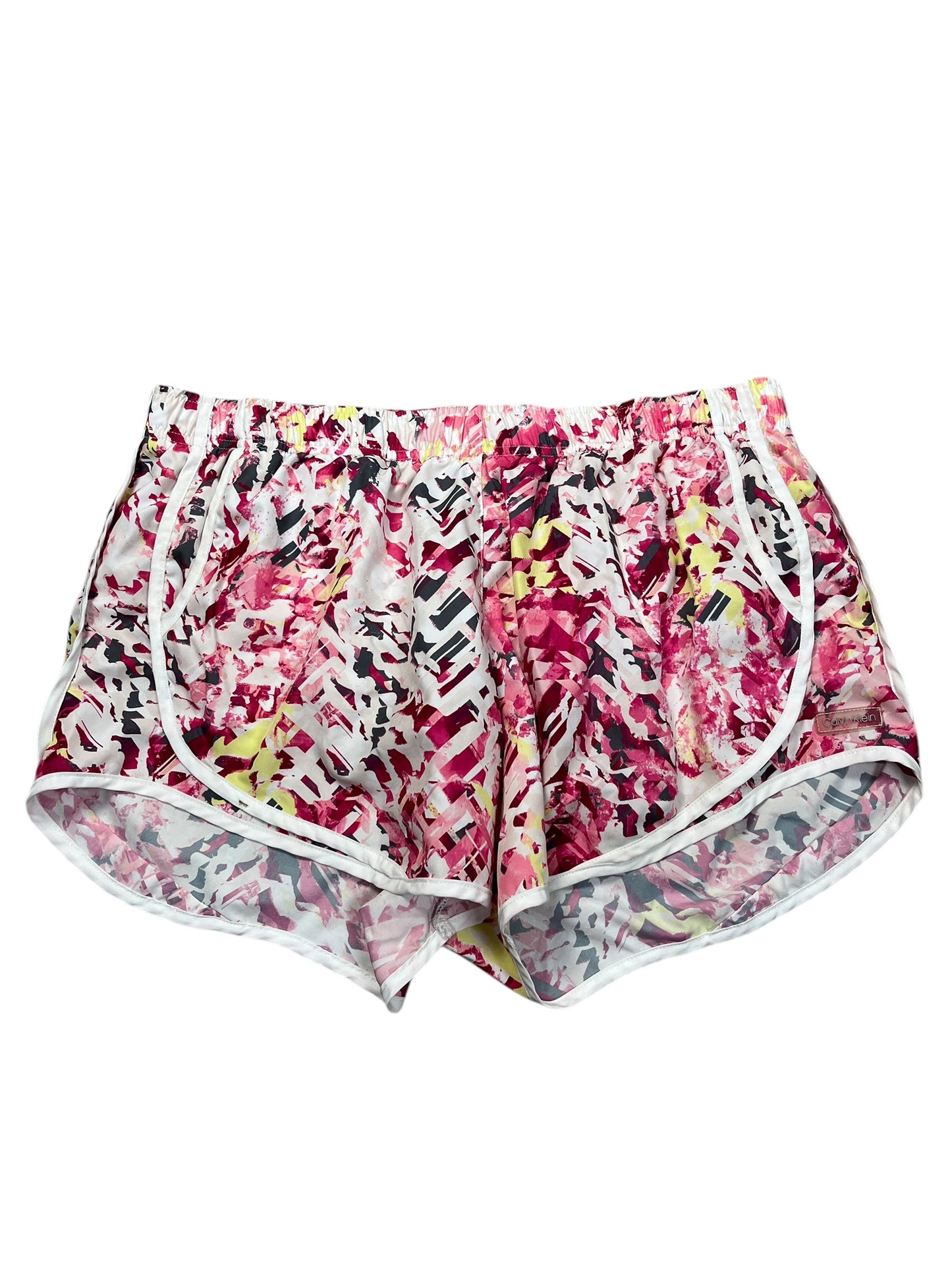 Athletic Shorts By Calvin Klein In Pink, Size:Xl