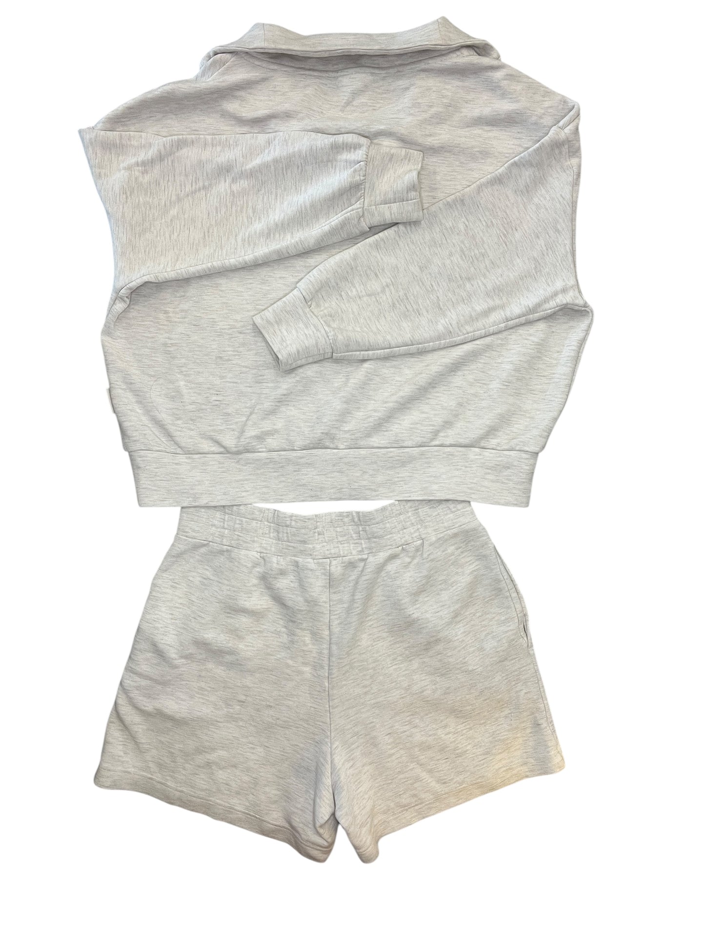 Shorts Set By Varley In Cream, Size:L