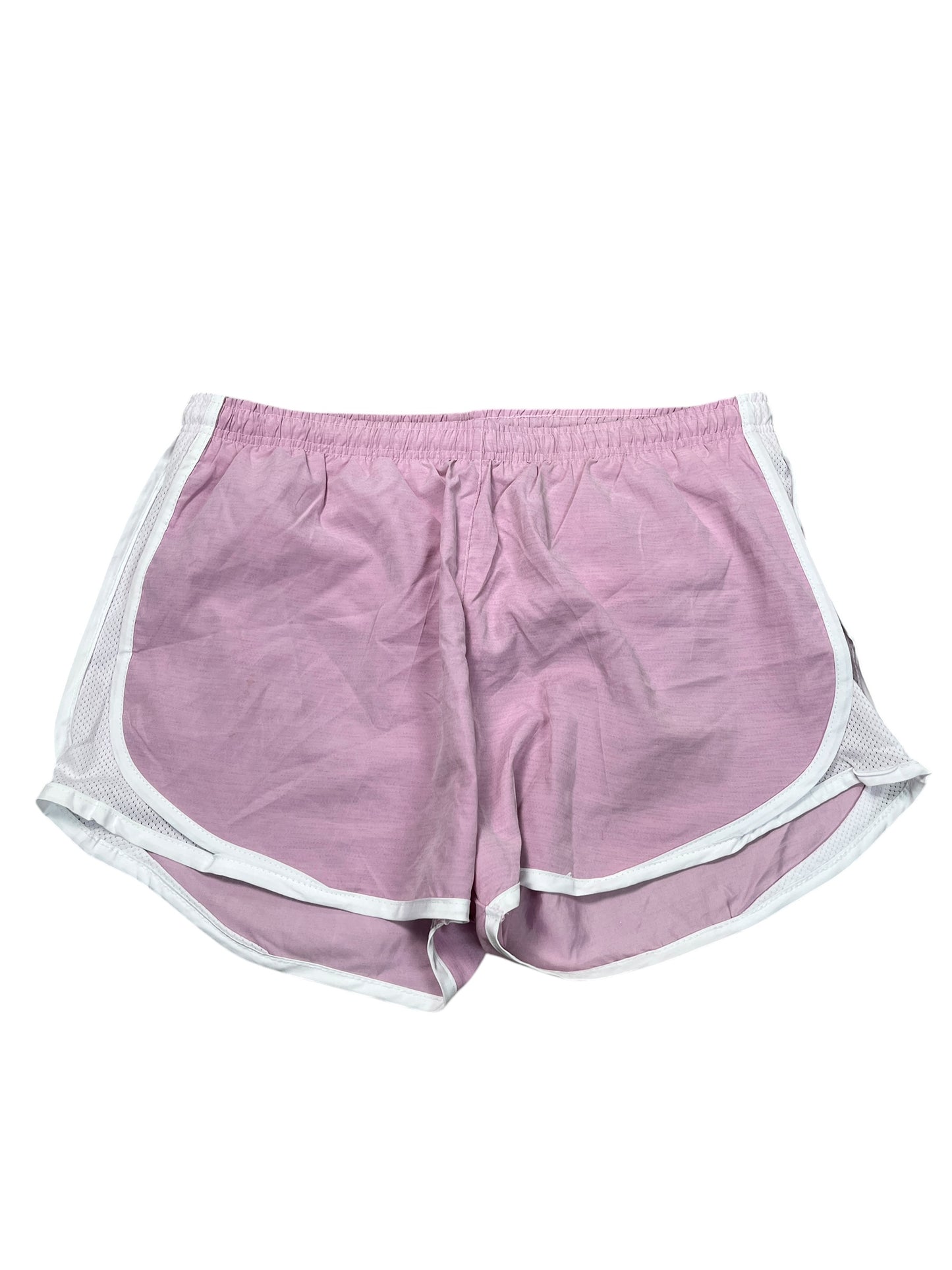 Athletic Shorts By Daisy Fuentes In Pink, Size:L