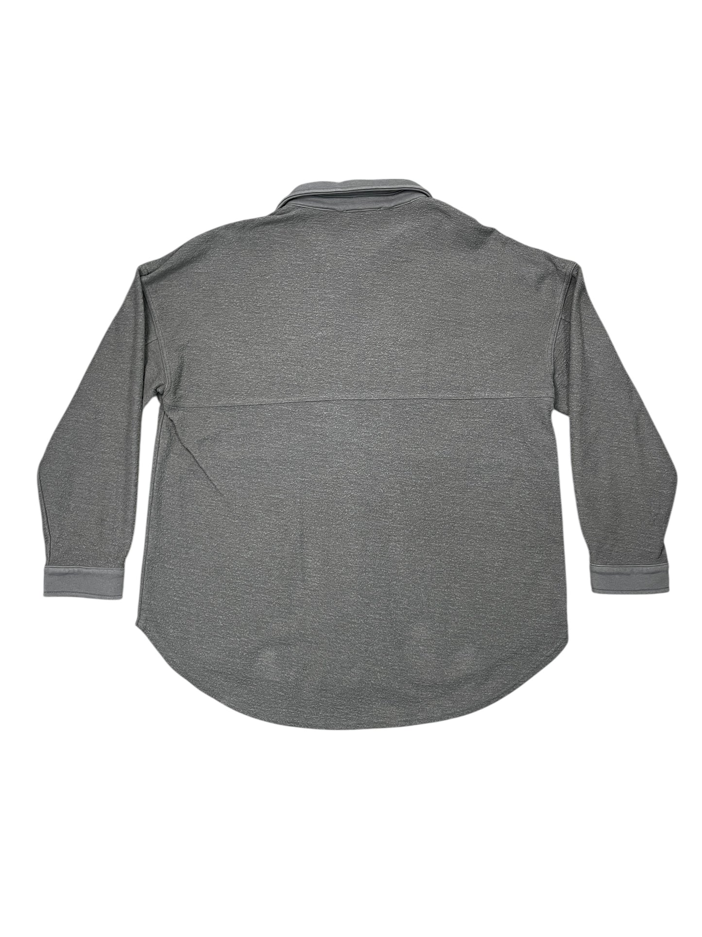 Jacket Shirt By Vici In Grey, Size:Xl