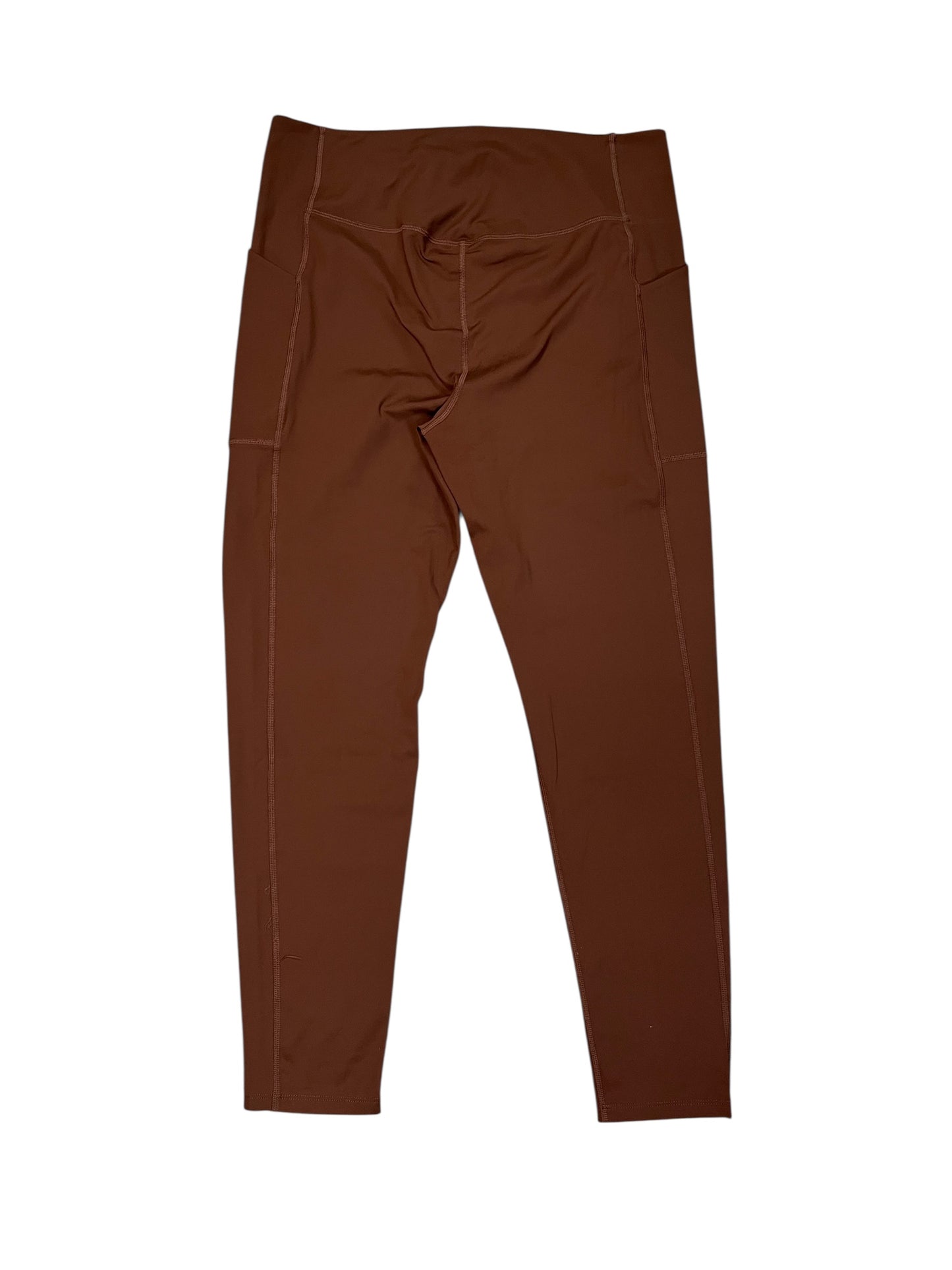 Athletic Leggings By Clothes Mentor In Brown, Size:3X