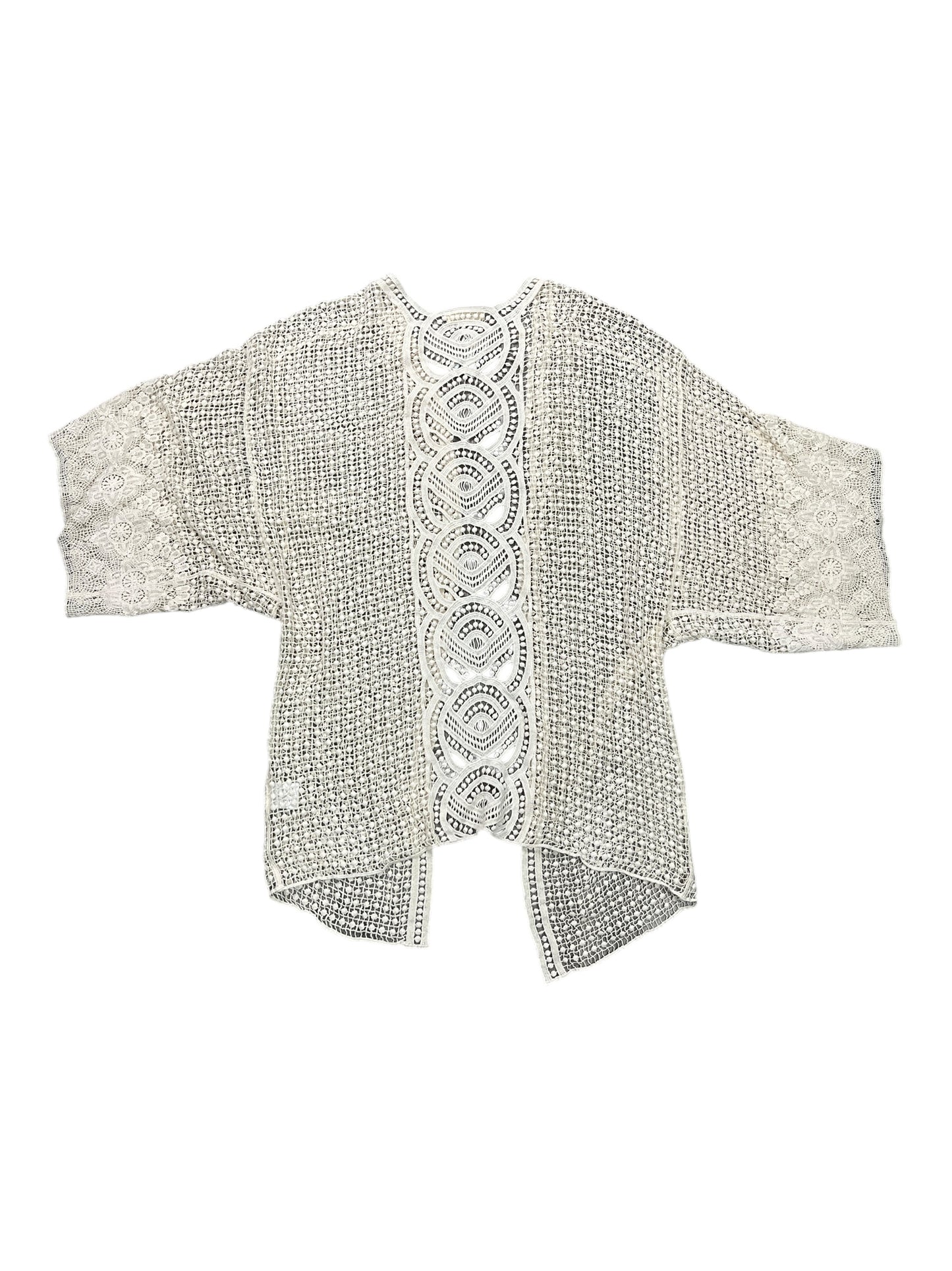 Cardigan By ADORA In Beige, Size:M