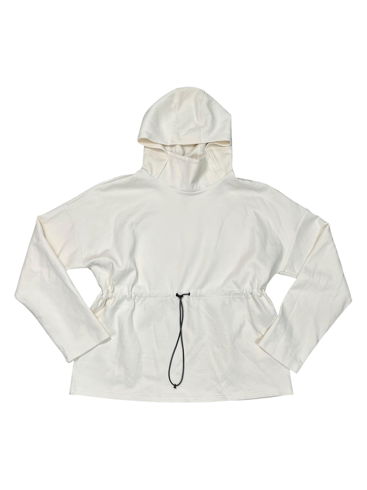 Sweatshirt Hoodie By Varley In Cream, Size:L