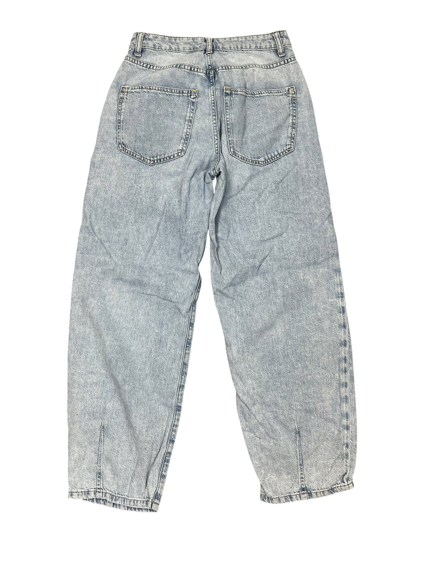 Jeans Straight By Pilcro In Blue Denim, Size:2