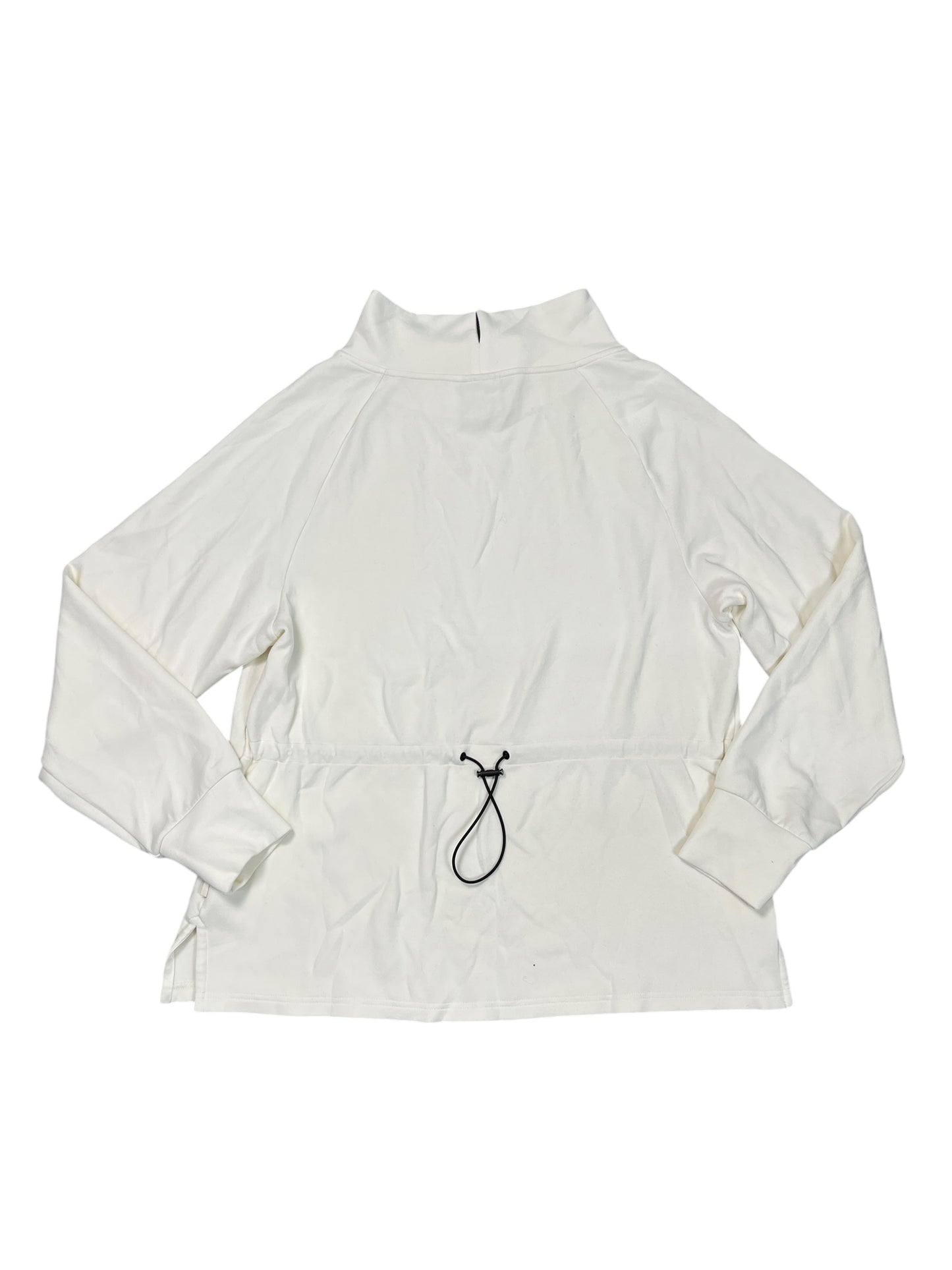 Sweatshirt Collar By Varley In Cream, Size:M