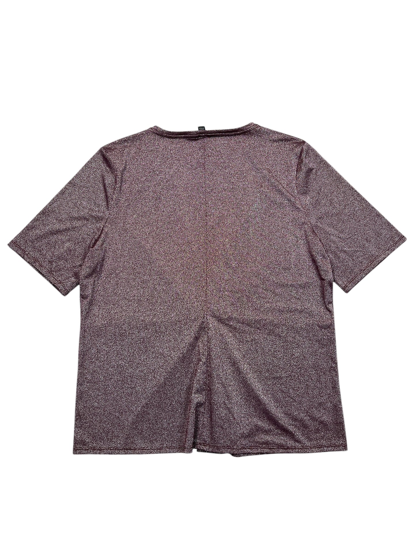 Top Ss By Ann Taylor In Purple, Size:Xxl