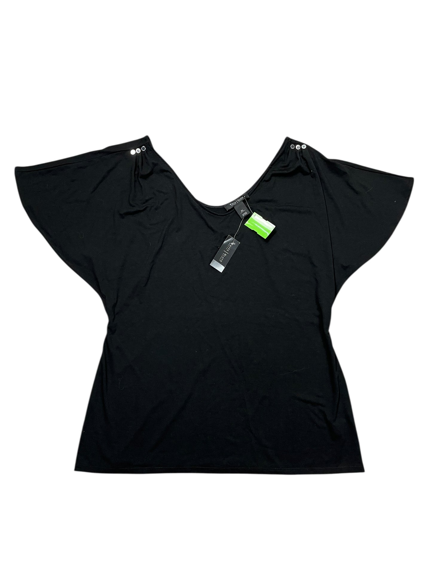 Top Ss By White House Black Market In Black, Size:Xl