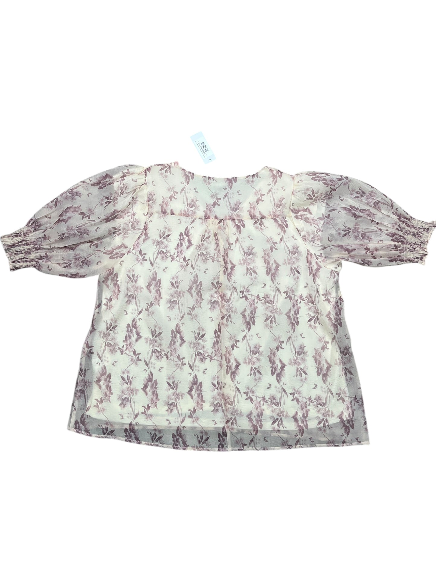 Blouse Ss By BALTIC BORN In Floral Print, Size:1X