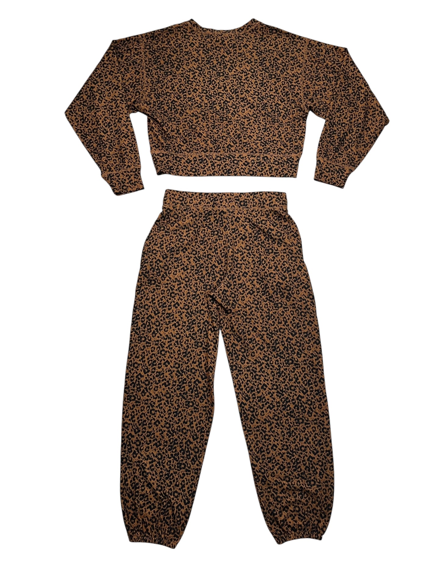 Pants Set 2Pc By Double Zero In Animal Print, Size:M