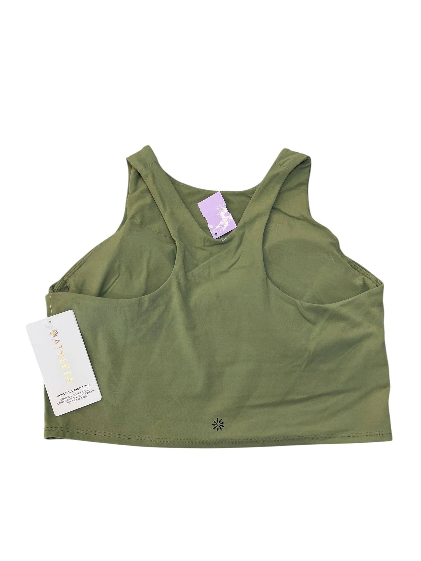 Athletic Tank Top By Athleta In Green, Size:Xl