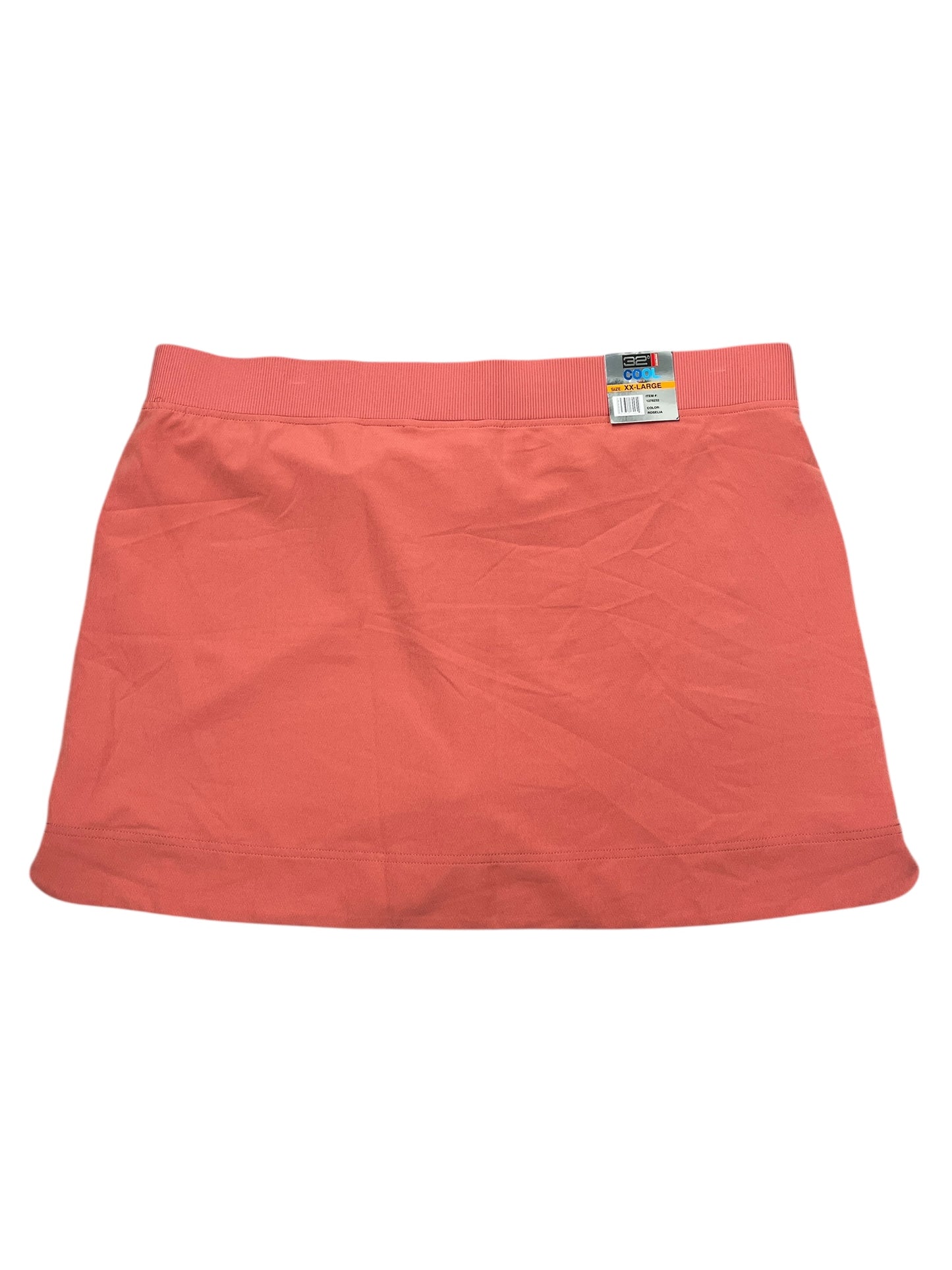 Athletic Skort By 32 Degrees In Orange, Size:xxl
