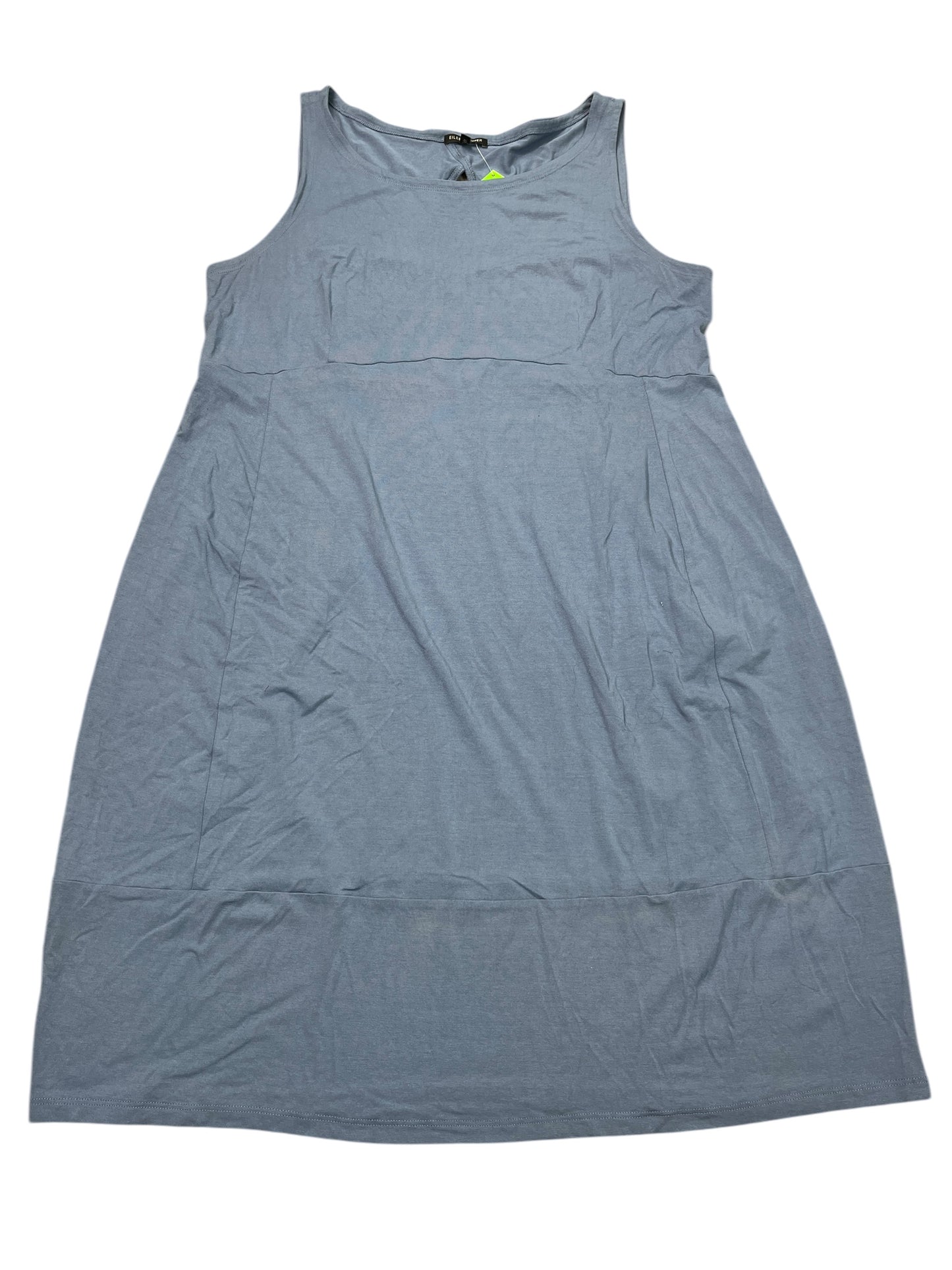 Dress Casual Midi By Eileen Fisher In Blue, Size:Xl
