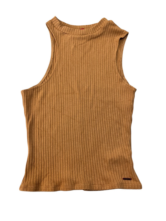 Tank Top By Clothes Mentor In Tan, Size:S