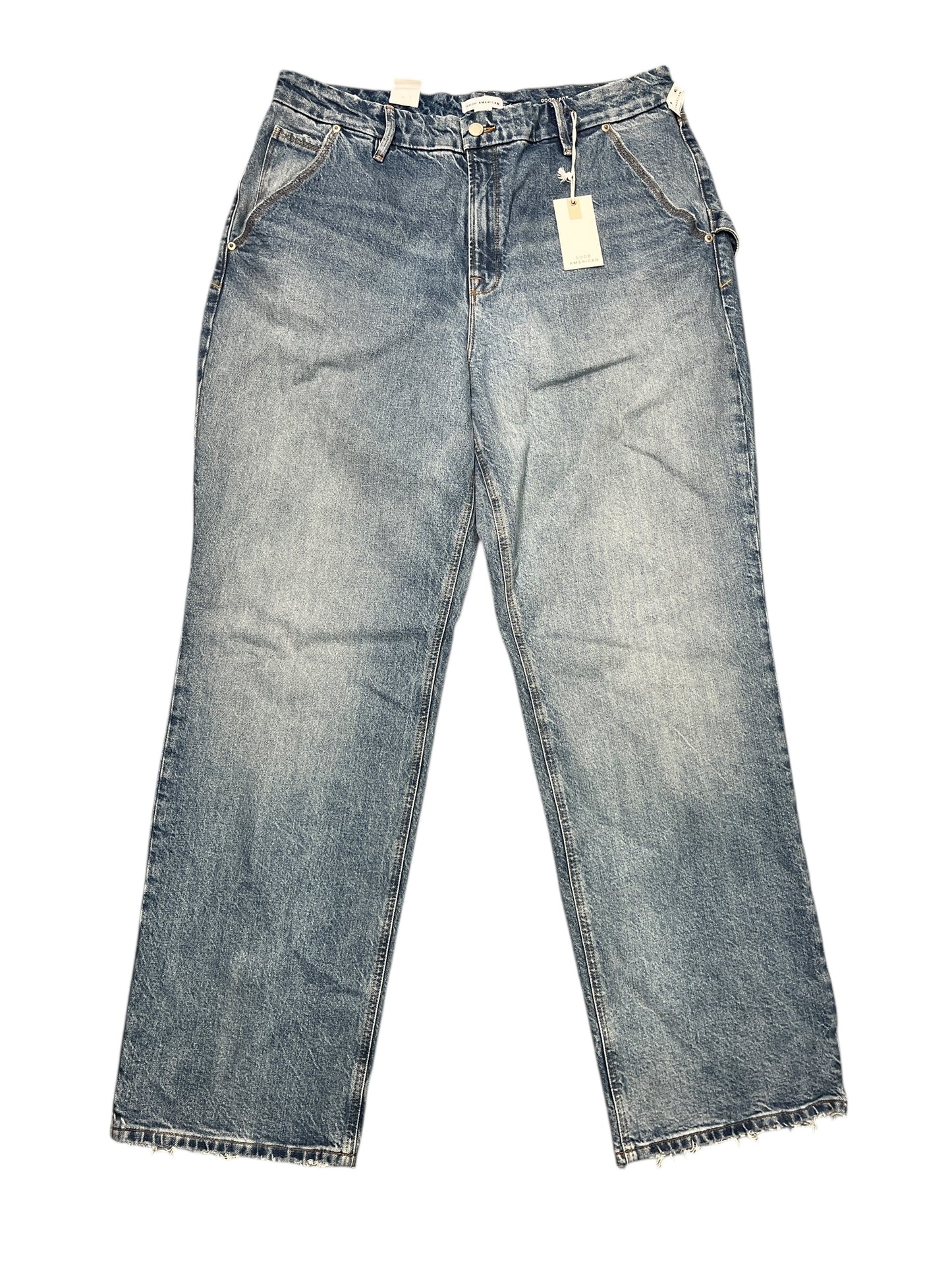 Jeans Boyfriend By Good American In Blue Denim, Size:14