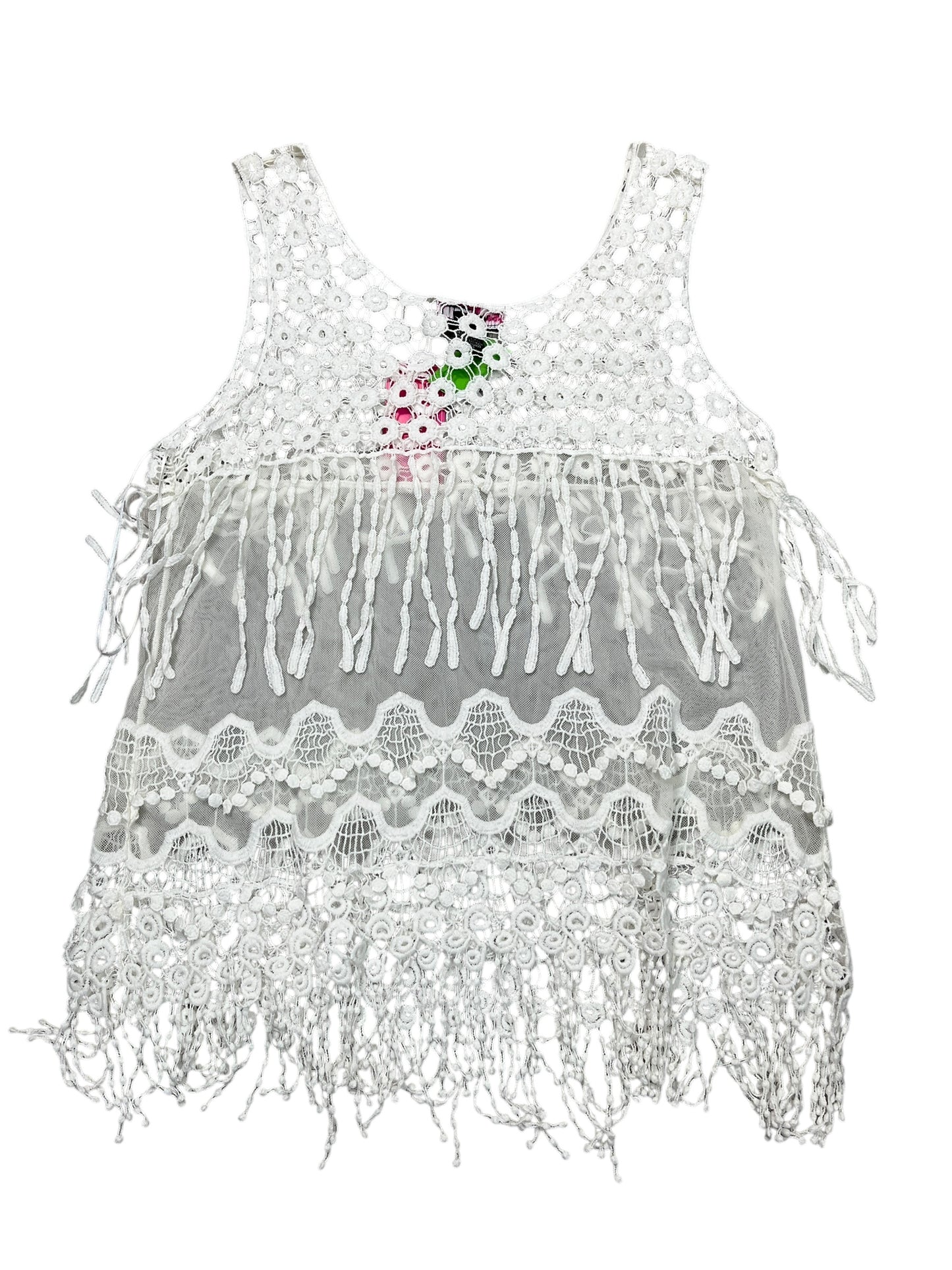 Tank Top By Say What In White, Size:Xl