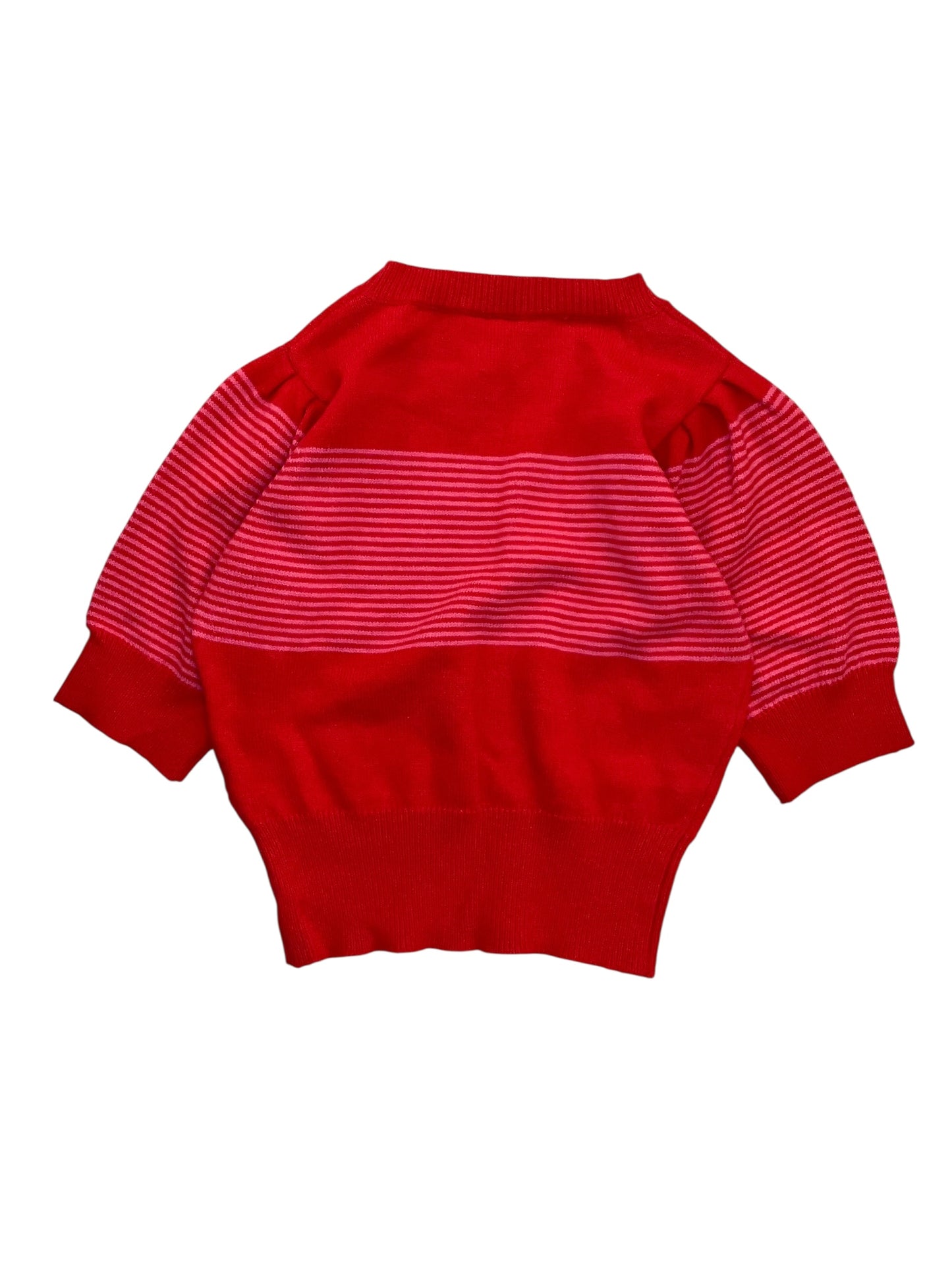 Sweater Ss By Lili Sidonio In Pink & Red, Size:M