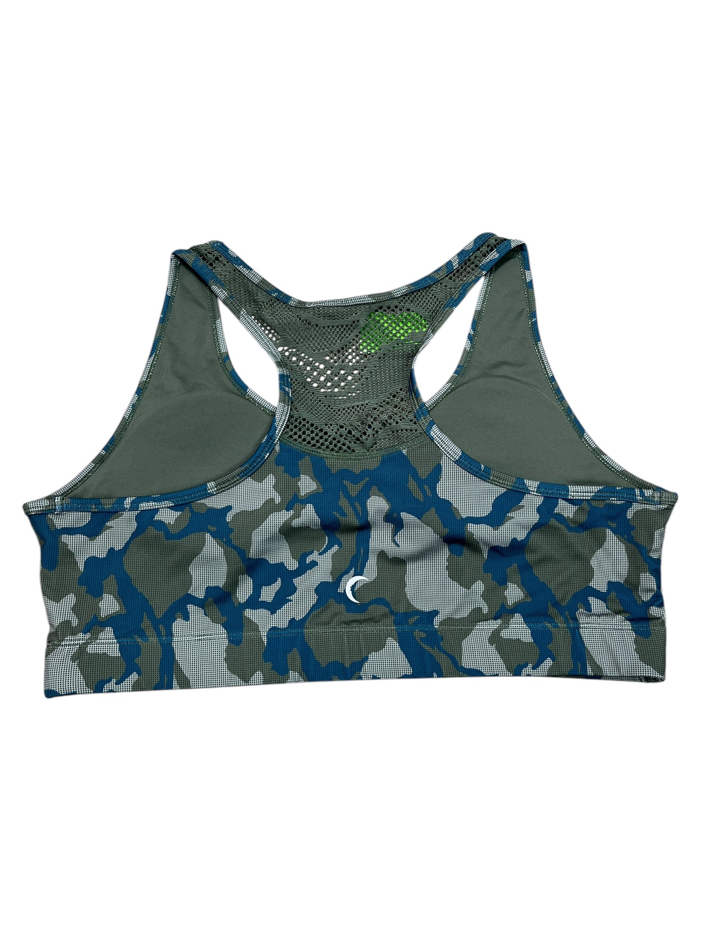 Athletic Bra By Zyia In Blue & Green, Size:Xxl
