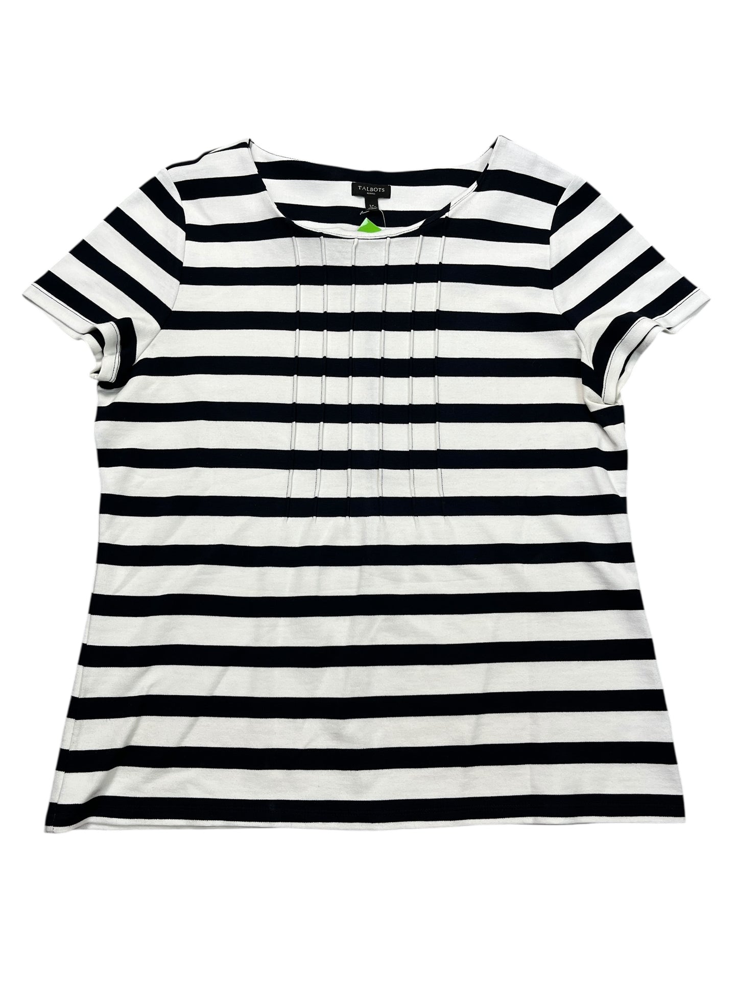 Top Ss By Talbots In Striped Pattern, Size:Lp