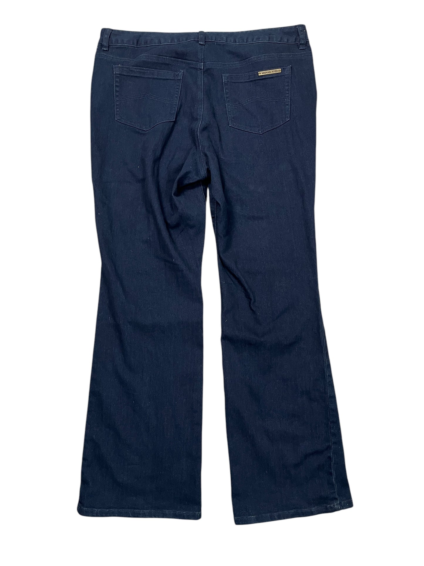 Jeans Designer By Michael Kors In Blue Denim, Size:16