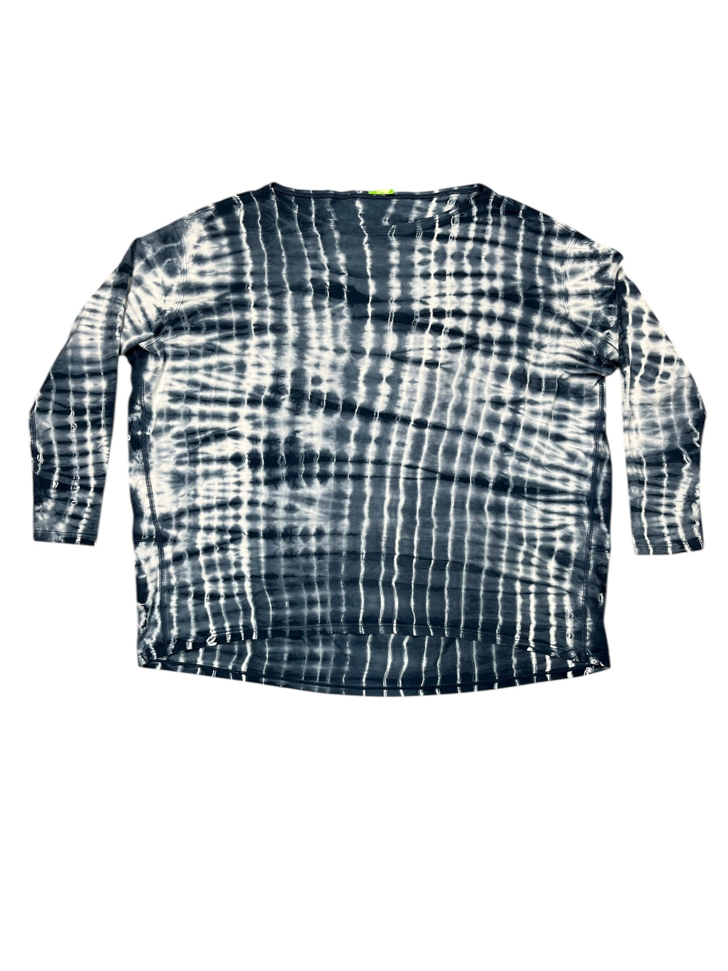Athletic Top Ls Crewneck By Lululemon In Blue, Size:M