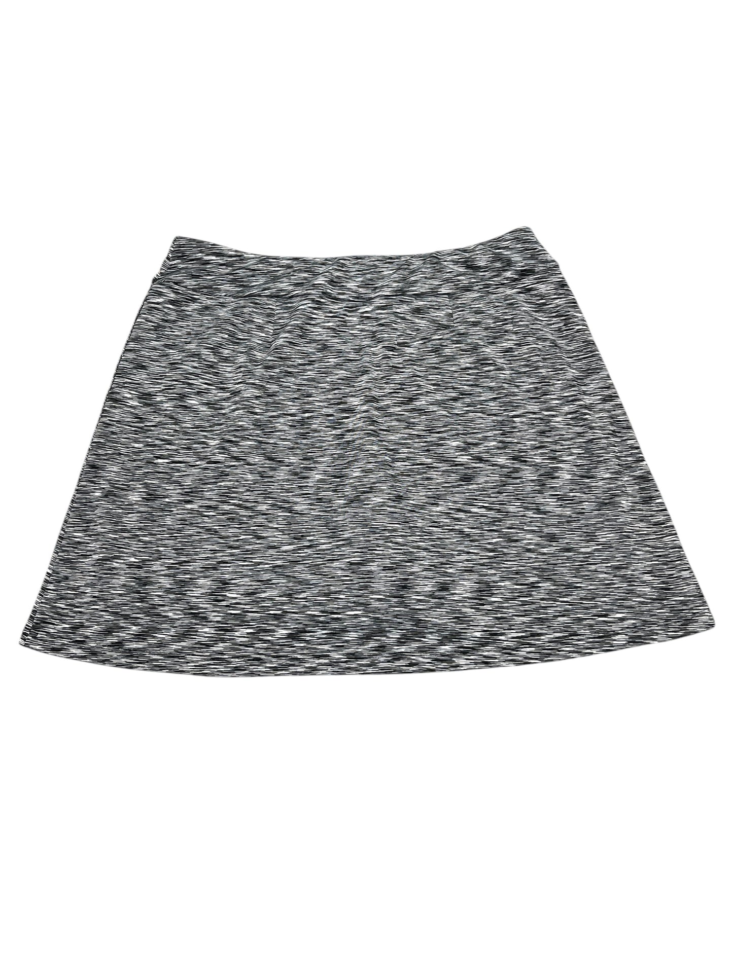 Athletic Skort By Zenergy By Chicos In Grey, Size:L